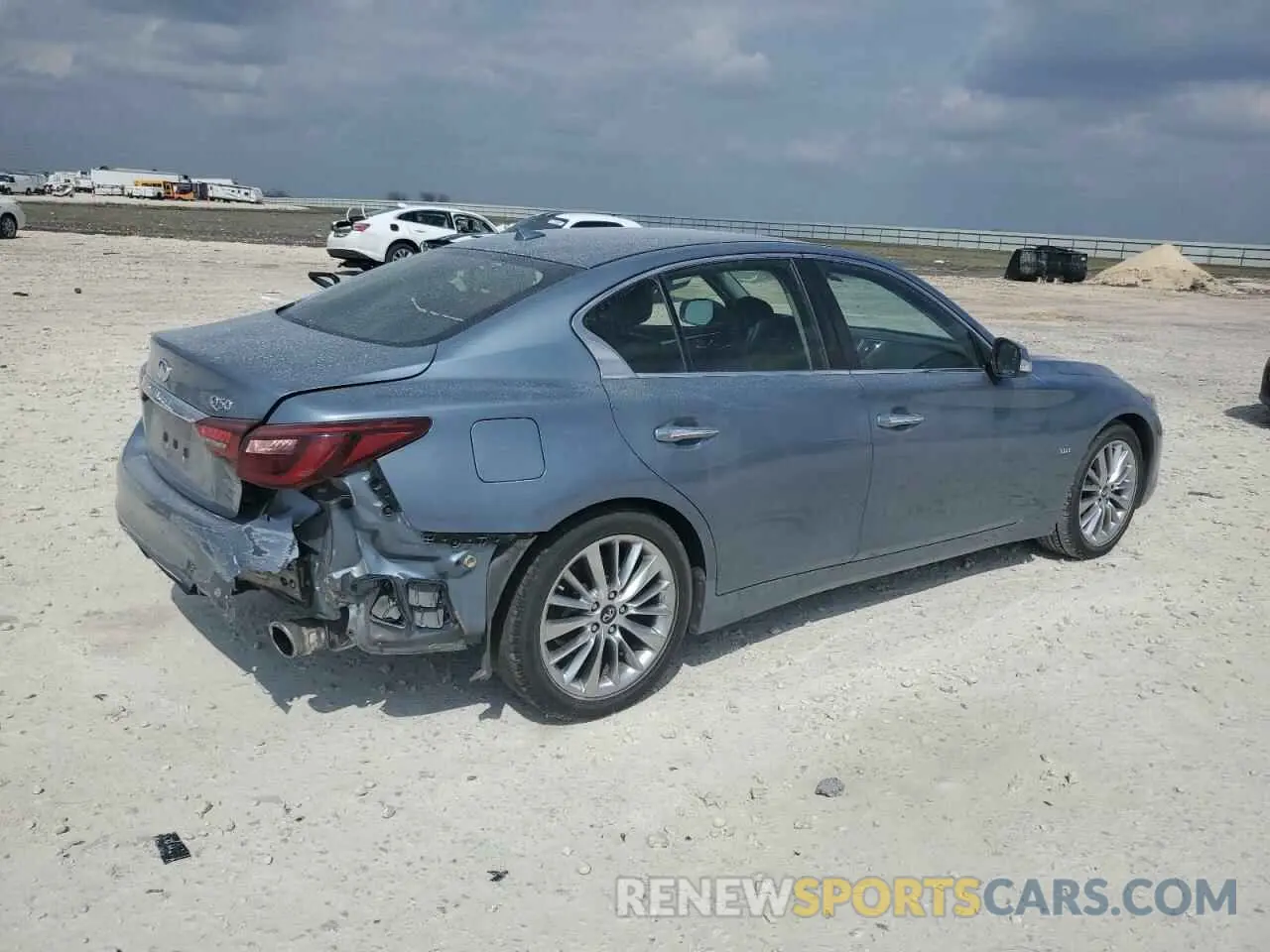 3 Photograph of a damaged car JN1EV7AP6KM519371 INFINITI Q50 2019