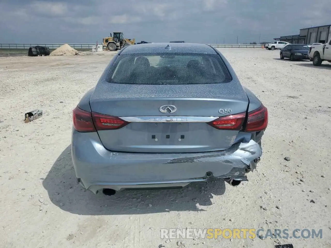 6 Photograph of a damaged car JN1EV7AP6KM519371 INFINITI Q50 2019