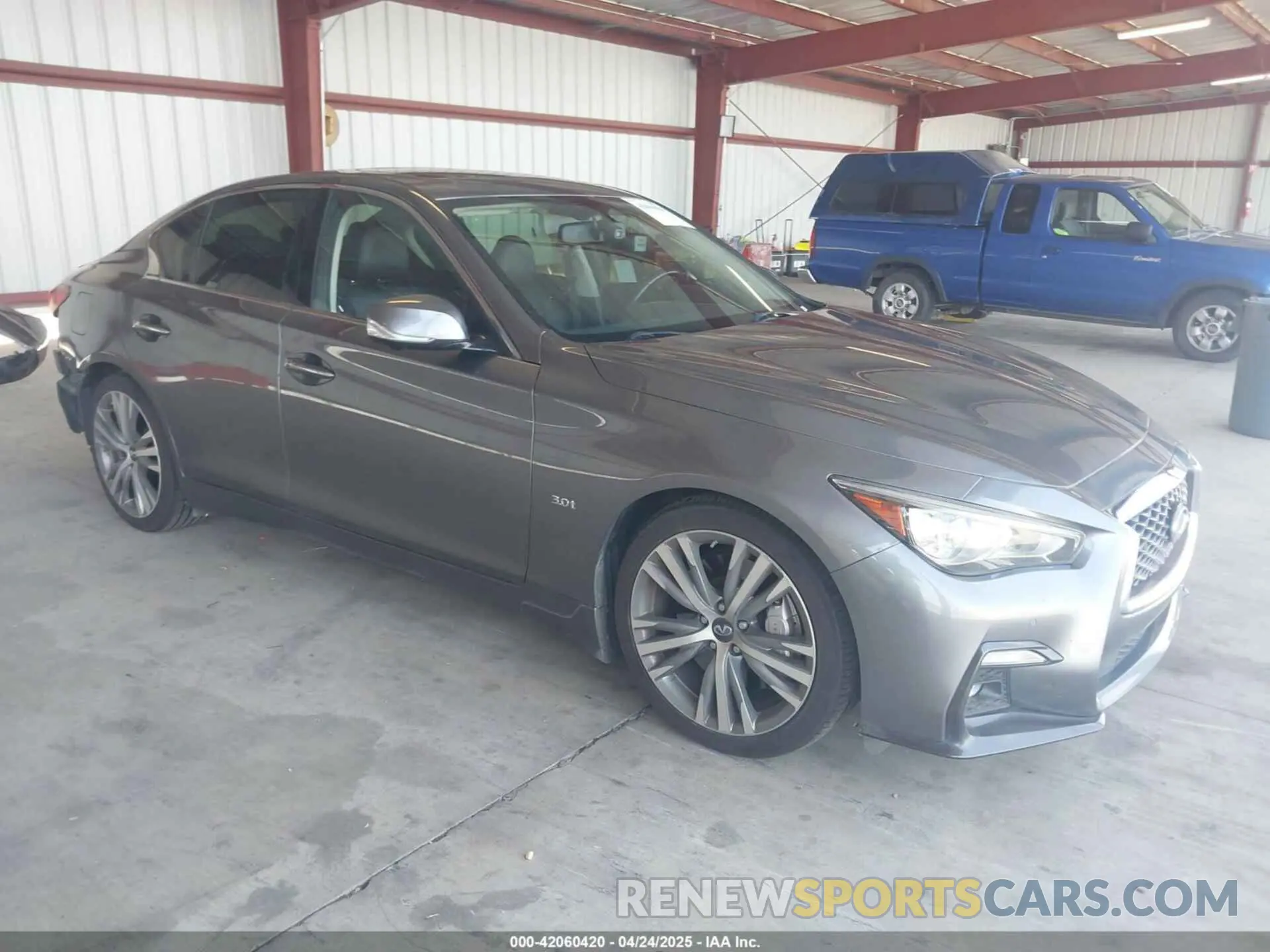 1 Фотография поврежденного автомобиля JN1EV7AP6KM541659 INFINITI Q50 2019