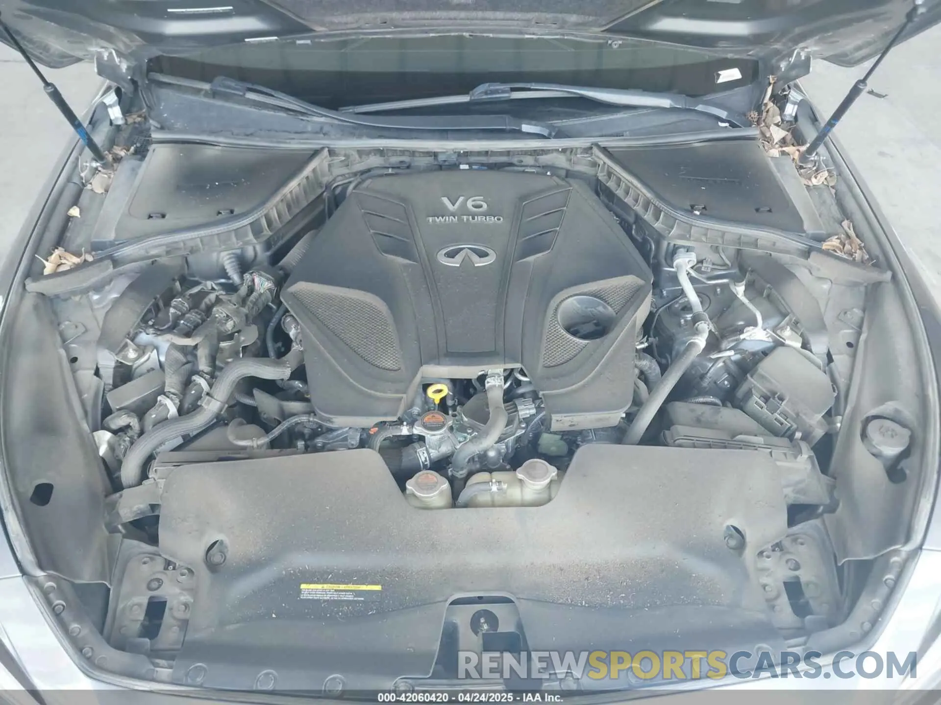 10 Фотография поврежденного автомобиля JN1EV7AP6KM541659 INFINITI Q50 2019