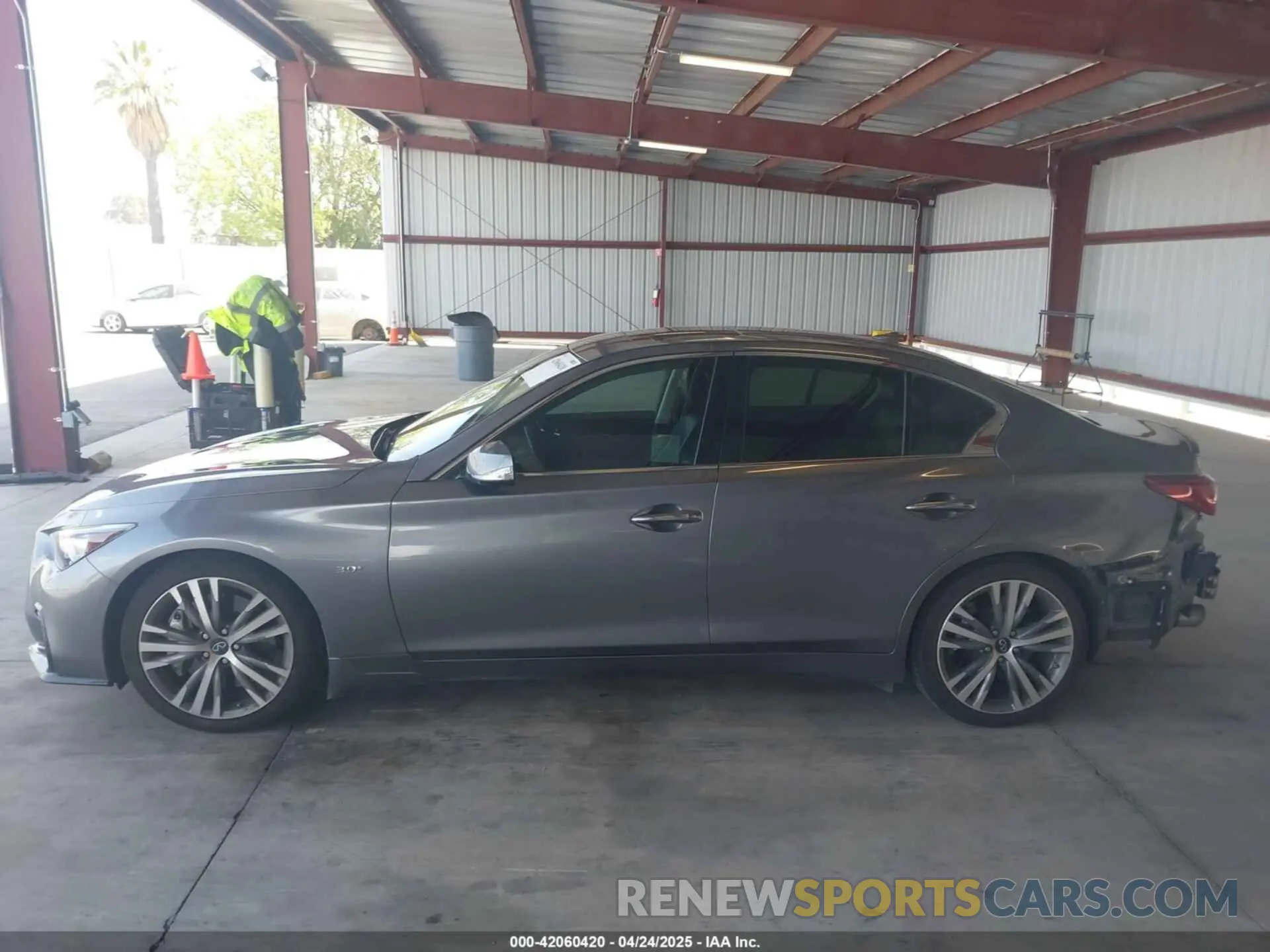 15 Фотография поврежденного автомобиля JN1EV7AP6KM541659 INFINITI Q50 2019