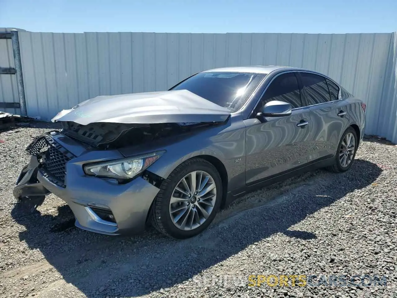 1 Фотография поврежденного автомобиля JN1EV7AP6KM543685 INFINITI Q50 2019