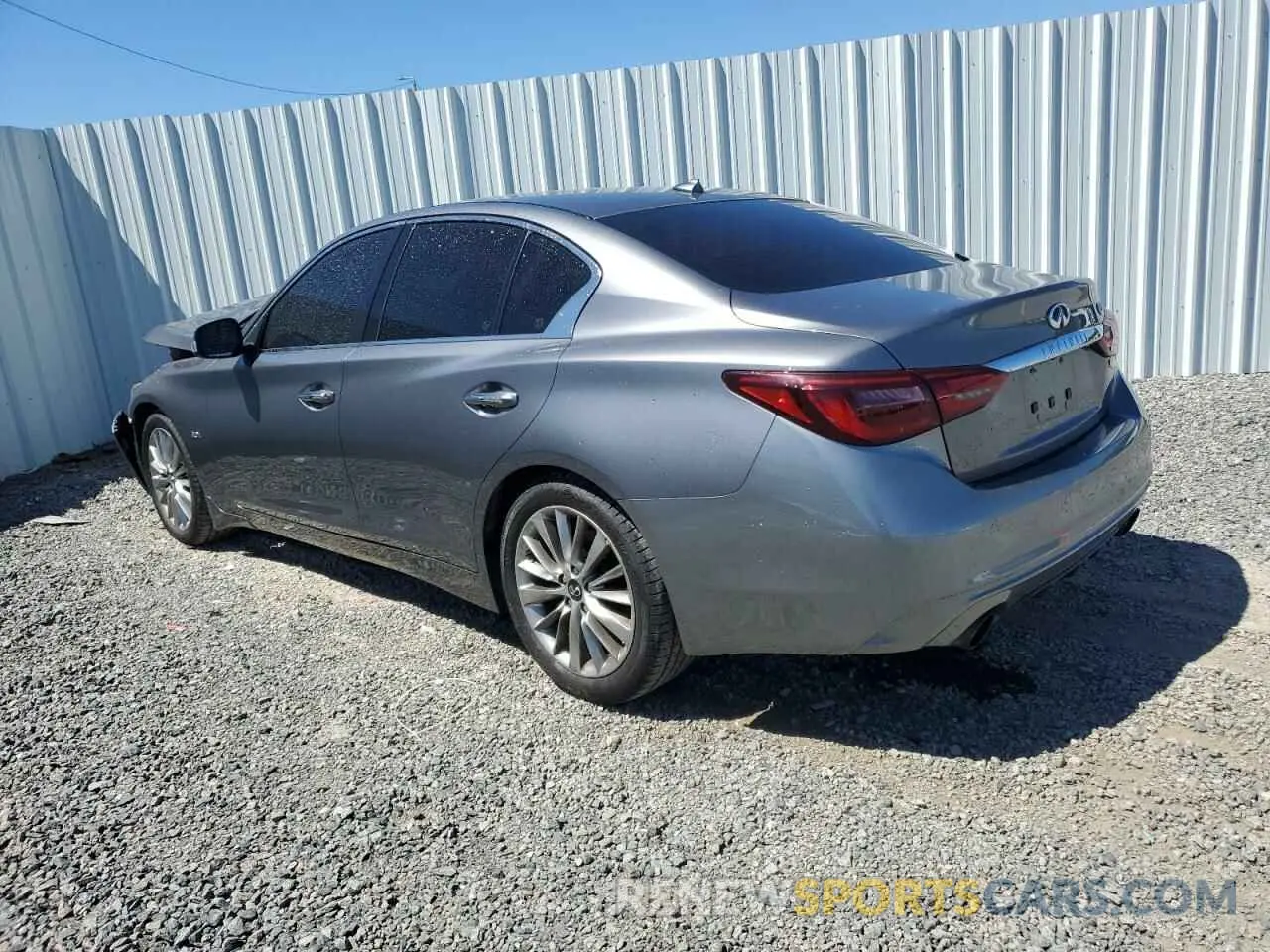 2 Фотография поврежденного автомобиля JN1EV7AP6KM543685 INFINITI Q50 2019
