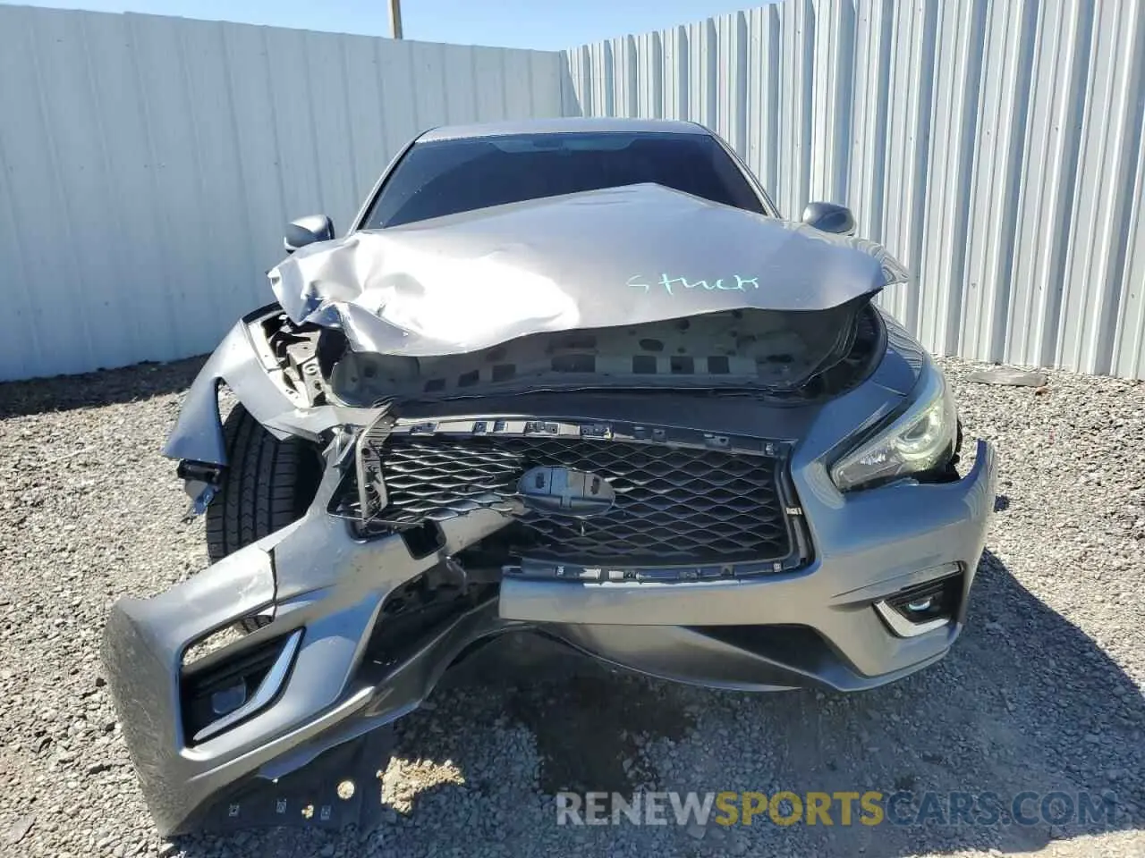 5 Фотография поврежденного автомобиля JN1EV7AP6KM543685 INFINITI Q50 2019
