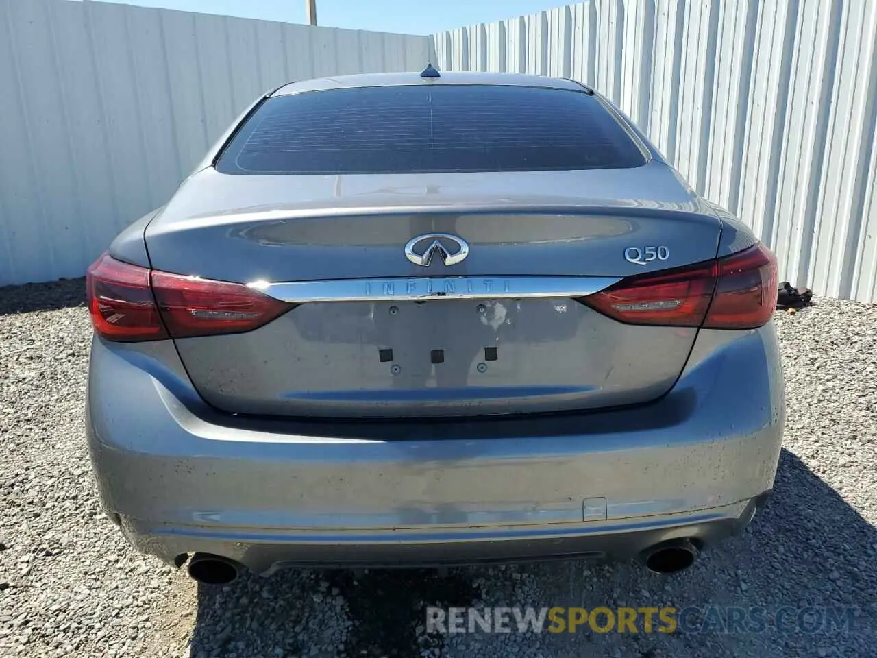 6 Фотография поврежденного автомобиля JN1EV7AP6KM543685 INFINITI Q50 2019
