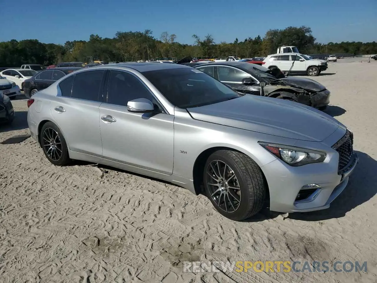 4 Photograph of a damaged car JN1EV7AP7KM518388 INFINITI Q50 2019