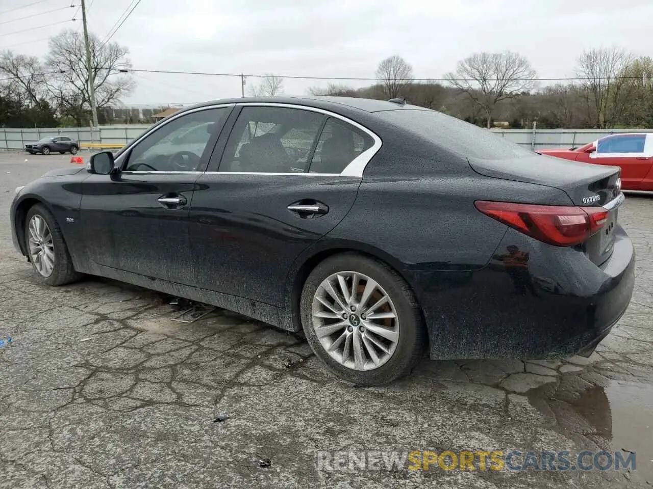 2 Photograph of a damaged car JN1EV7AP7KM540584 INFINITI Q50 2019