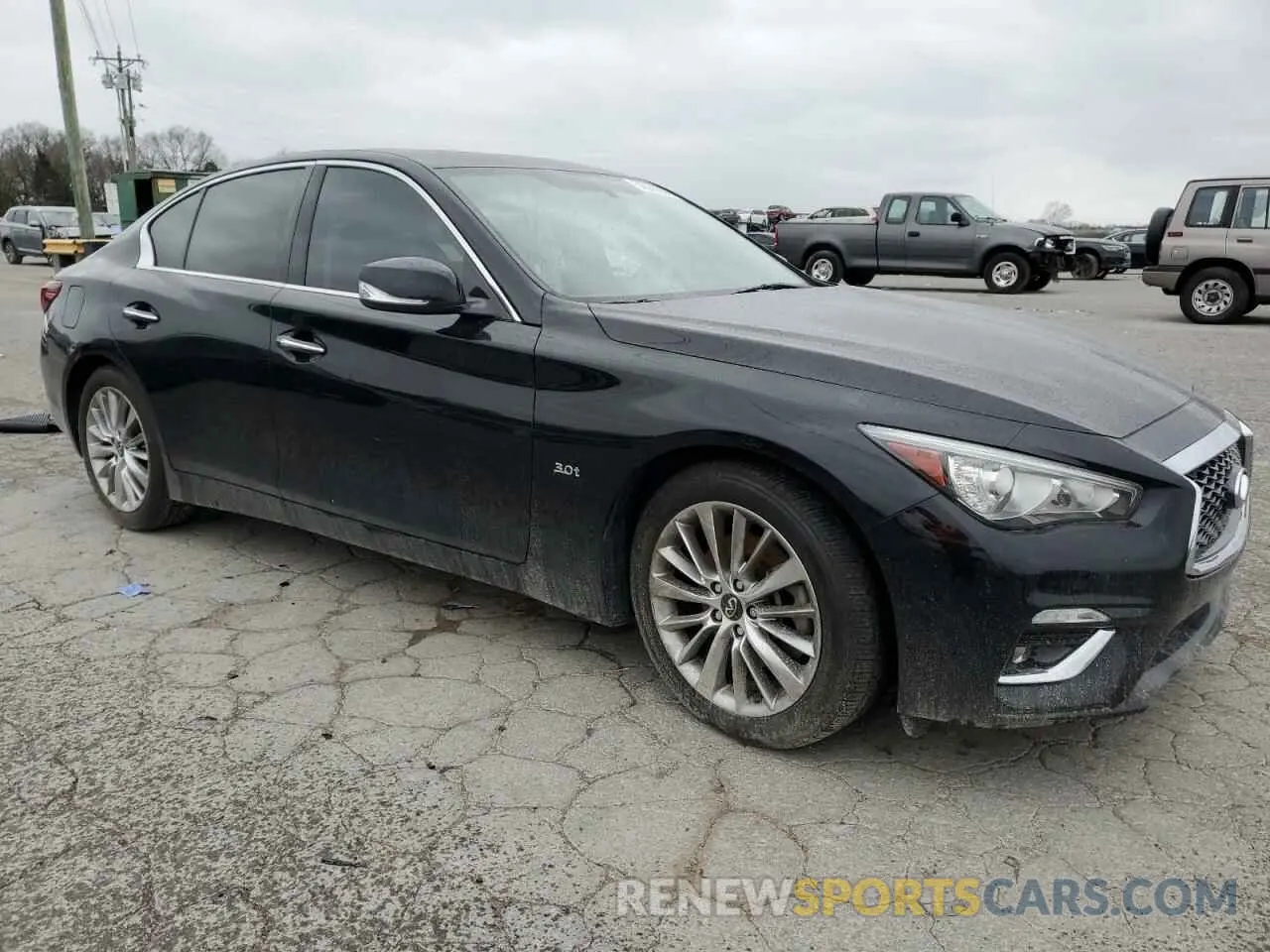 4 Photograph of a damaged car JN1EV7AP7KM540584 INFINITI Q50 2019