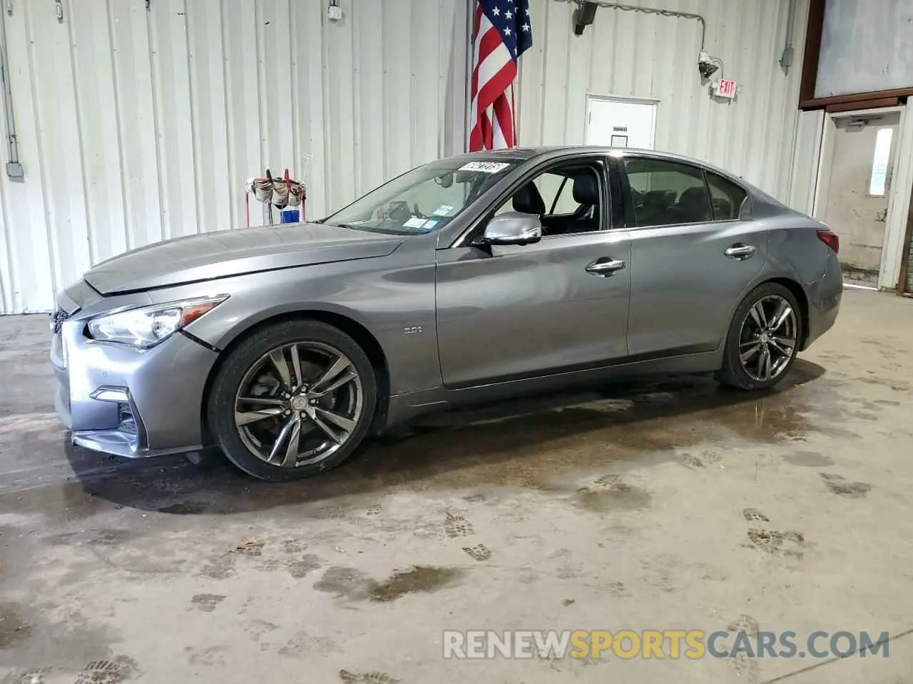 1 Photograph of a damaged car JN1EV7AP7KM540939 INFINITI Q50 2019