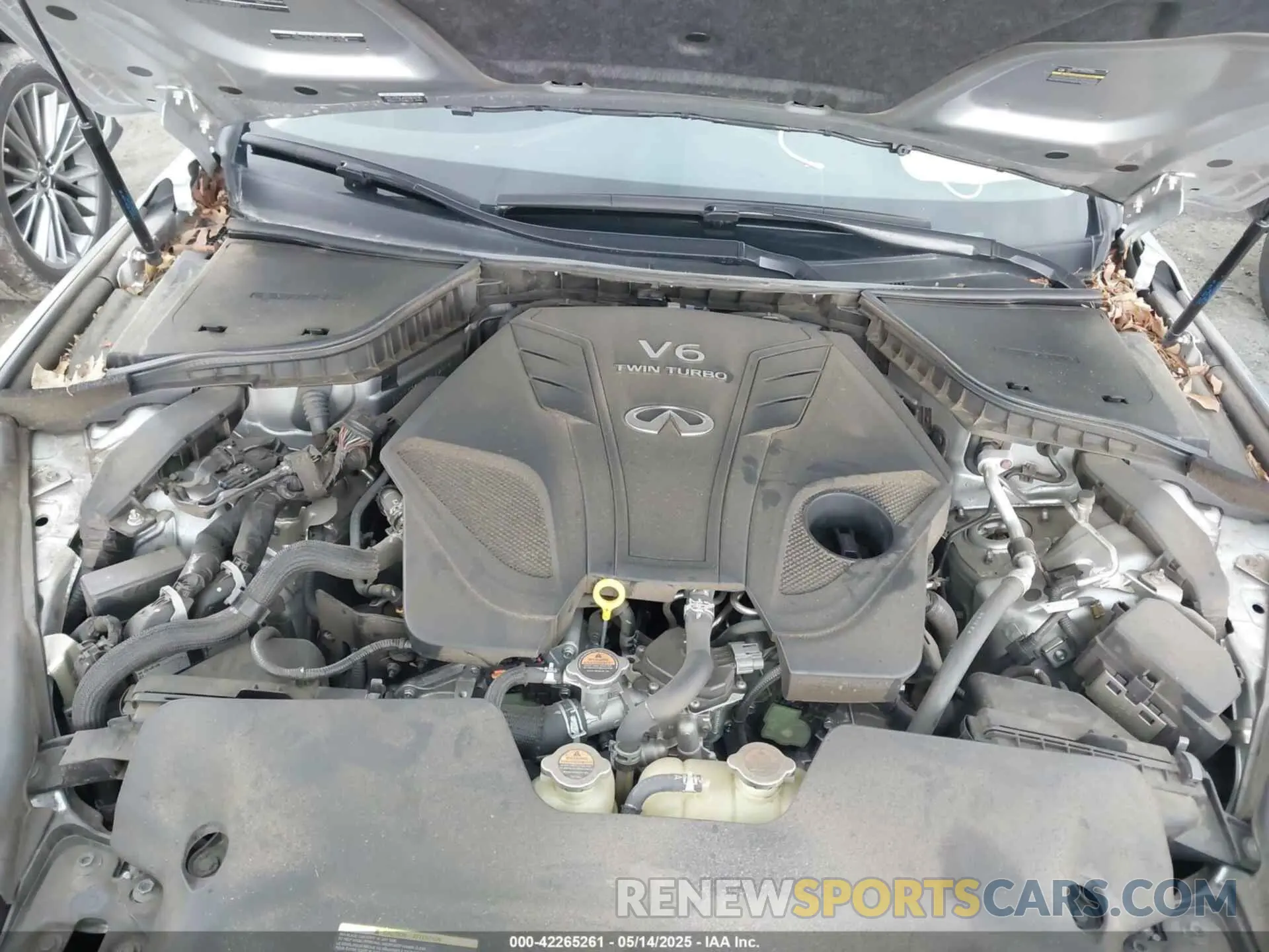 10 Photograph of a damaged car JN1EV7AP7KM542710 INFINITI Q50 2019