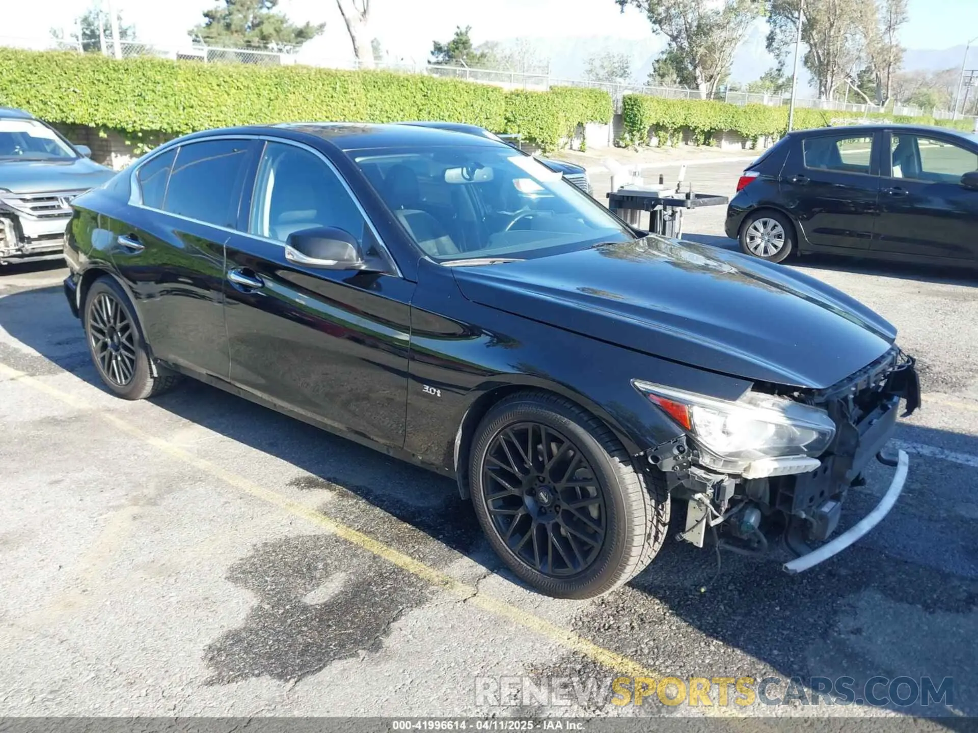 1 Фотография поврежденного автомобиля JN1EV7AP8KM542800 INFINITI Q50 2019