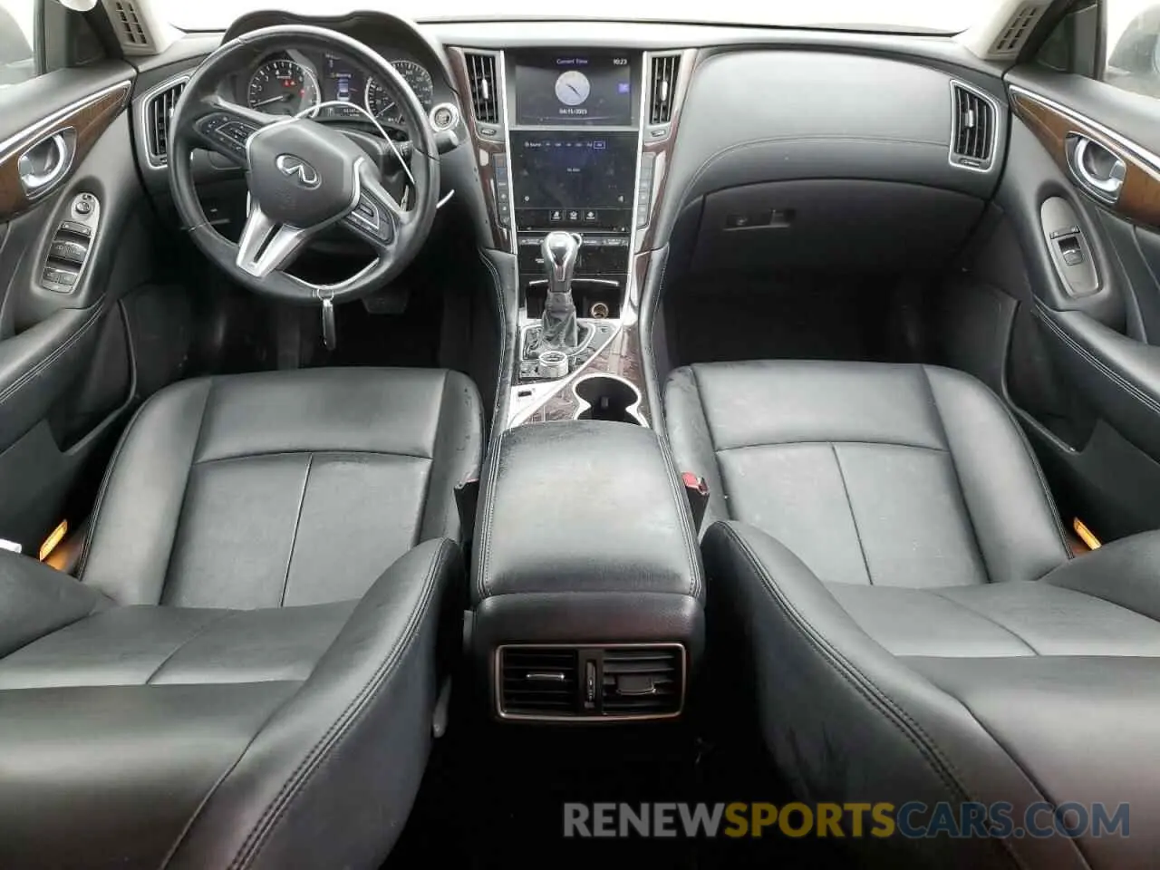 8 Photograph of a damaged car JN1EV7AP9KM512639 INFINITI Q50 2019