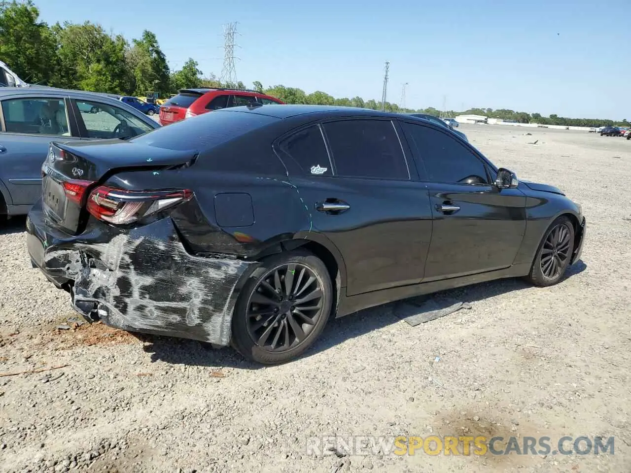 3 Фотография поврежденного автомобиля JN1EV7AP9KM515606 INFINITI Q50 2019