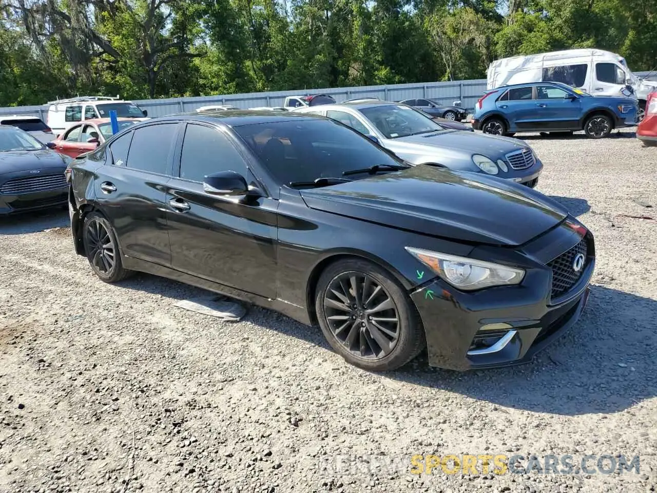 4 Фотография поврежденного автомобиля JN1EV7AP9KM515606 INFINITI Q50 2019