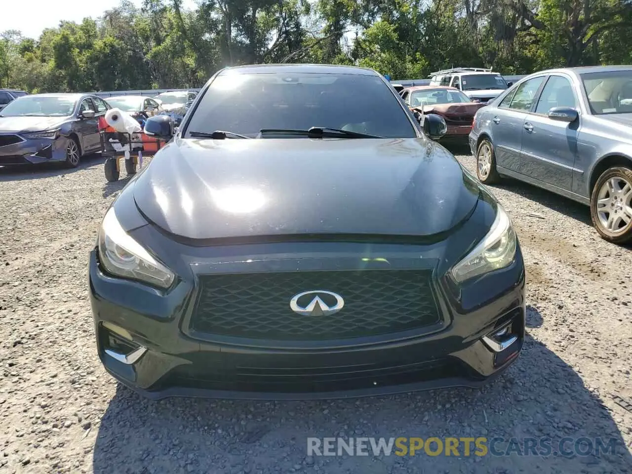 5 Фотография поврежденного автомобиля JN1EV7AP9KM515606 INFINITI Q50 2019