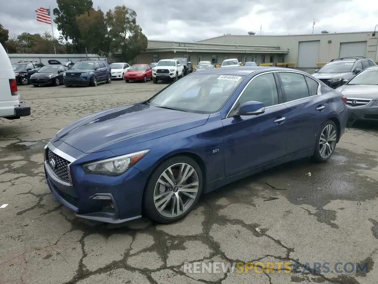 1 Фотография поврежденного автомобиля JN1EV7AP9KM515945 INFINITI Q50 2019