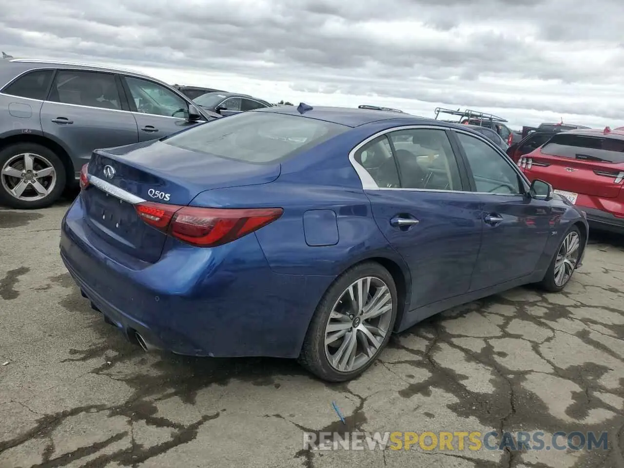 3 Фотография поврежденного автомобиля JN1EV7AP9KM515945 INFINITI Q50 2019