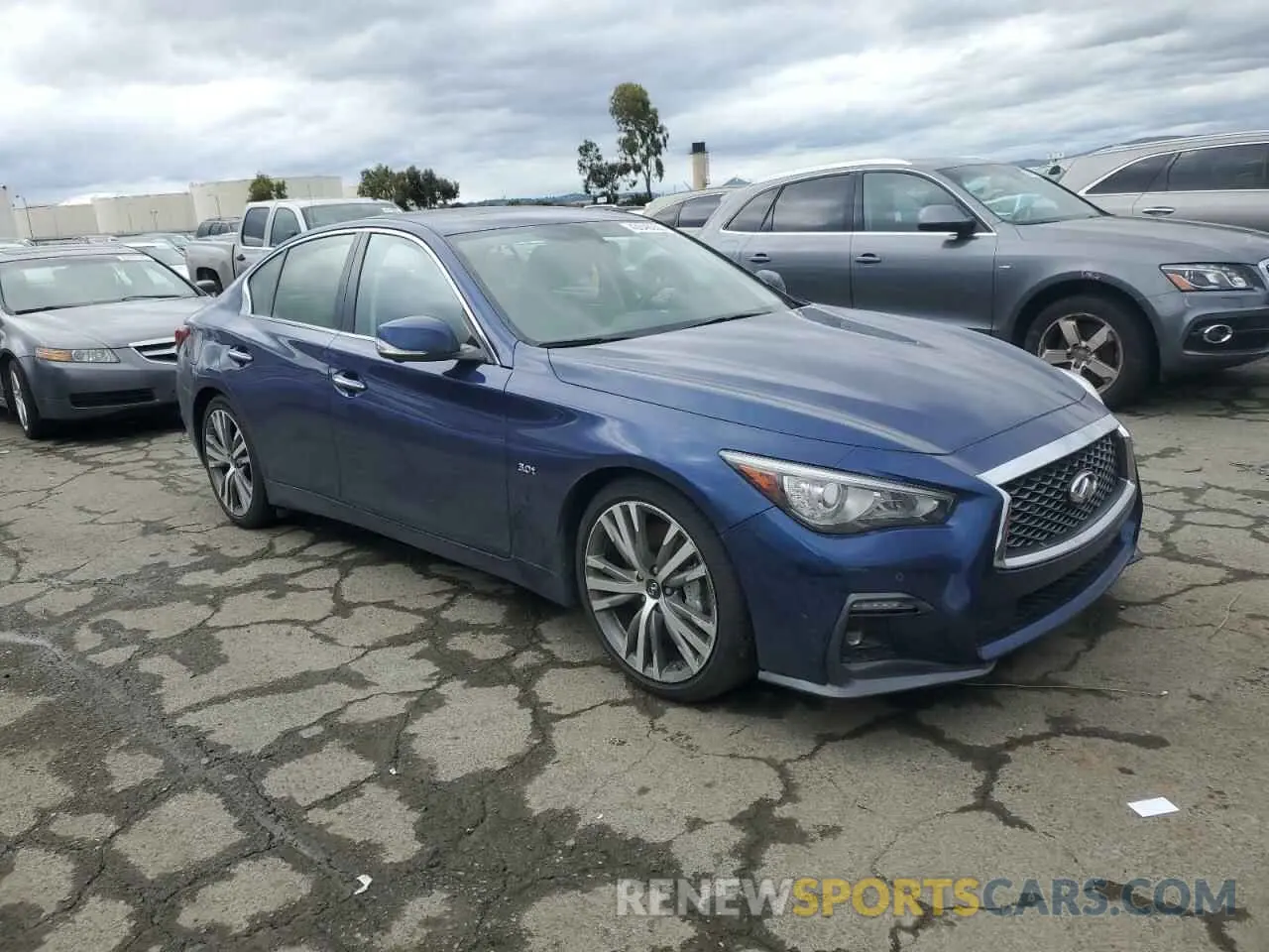 4 Фотография поврежденного автомобиля JN1EV7AP9KM515945 INFINITI Q50 2019