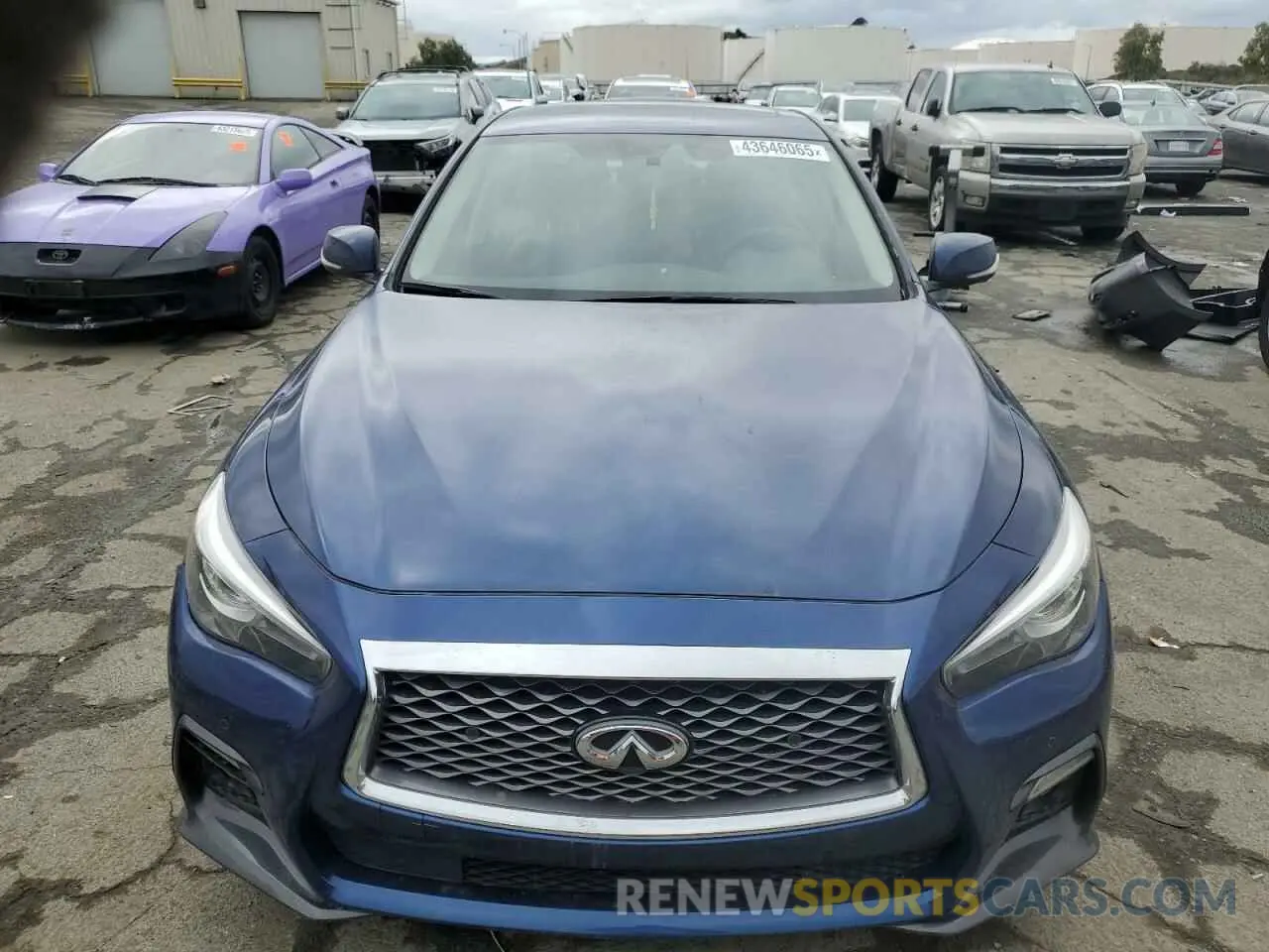 5 Фотография поврежденного автомобиля JN1EV7AP9KM515945 INFINITI Q50 2019