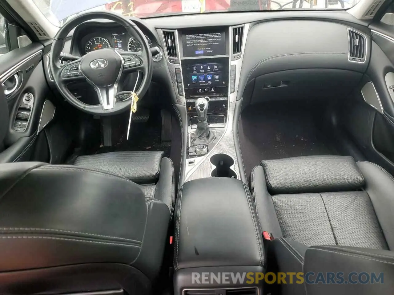 8 Фотография поврежденного автомобиля JN1EV7AP9KM515945 INFINITI Q50 2019