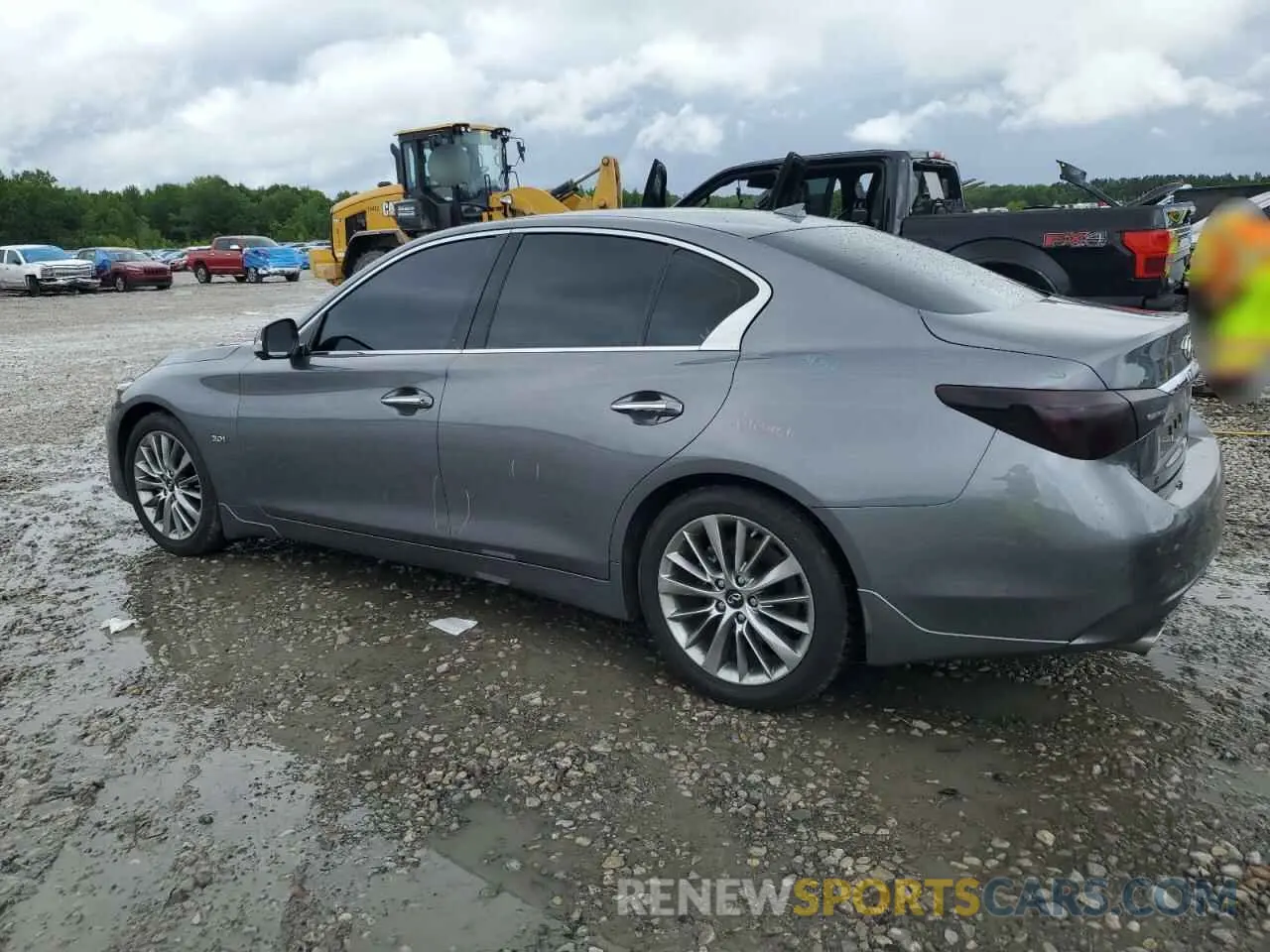 2 Photograph of a damaged car JN1EV7AP9KM518019 INFINITI Q50 2019