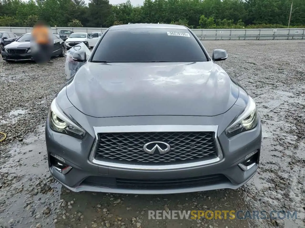 5 Photograph of a damaged car JN1EV7AP9KM518019 INFINITI Q50 2019