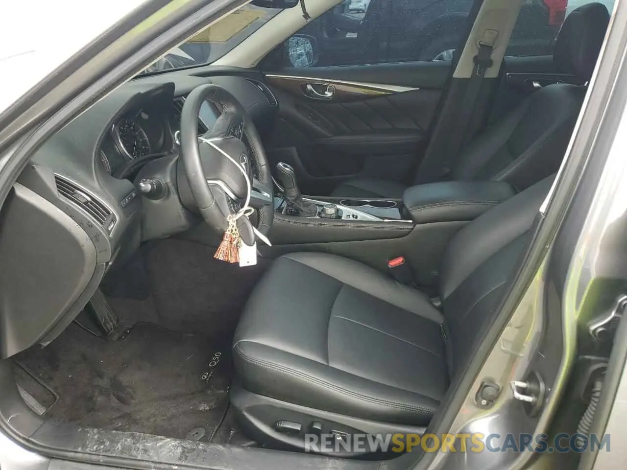 7 Photograph of a damaged car JN1EV7AP9KM518019 INFINITI Q50 2019