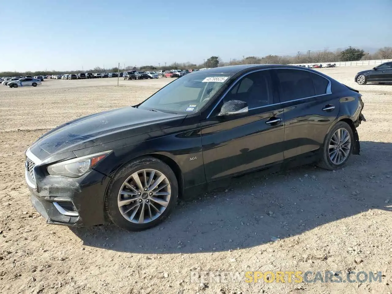 1 Photograph of a damaged car JN1EV7AP9KM518974 INFINITI Q50 2019