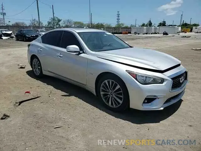 10 Photograph of a damaged car JN1EV7AP9KM519722 INFINITI Q50 2019