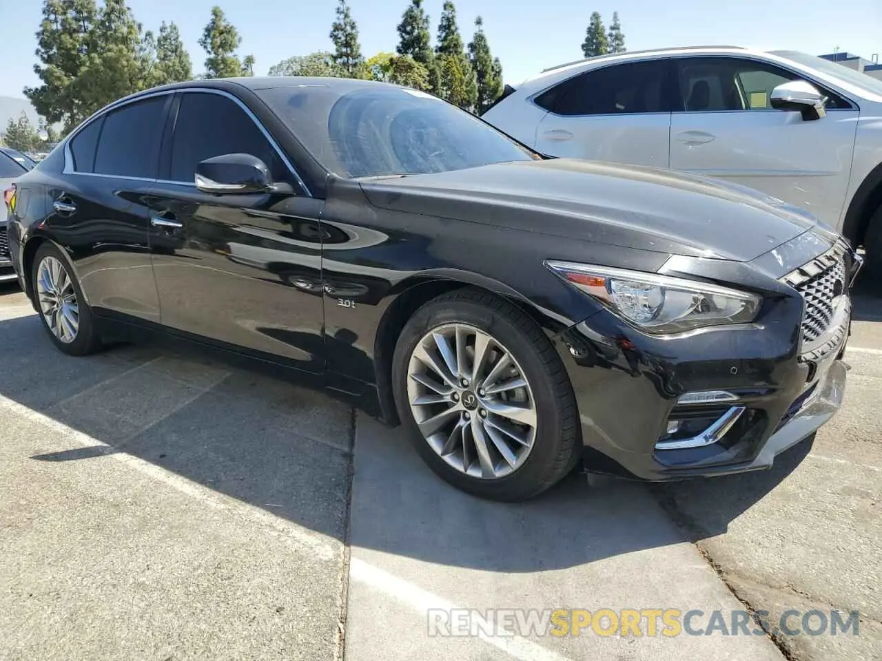 4 Фотография поврежденного автомобиля JN1EV7AP9KM541235 INFINITI Q50 2019