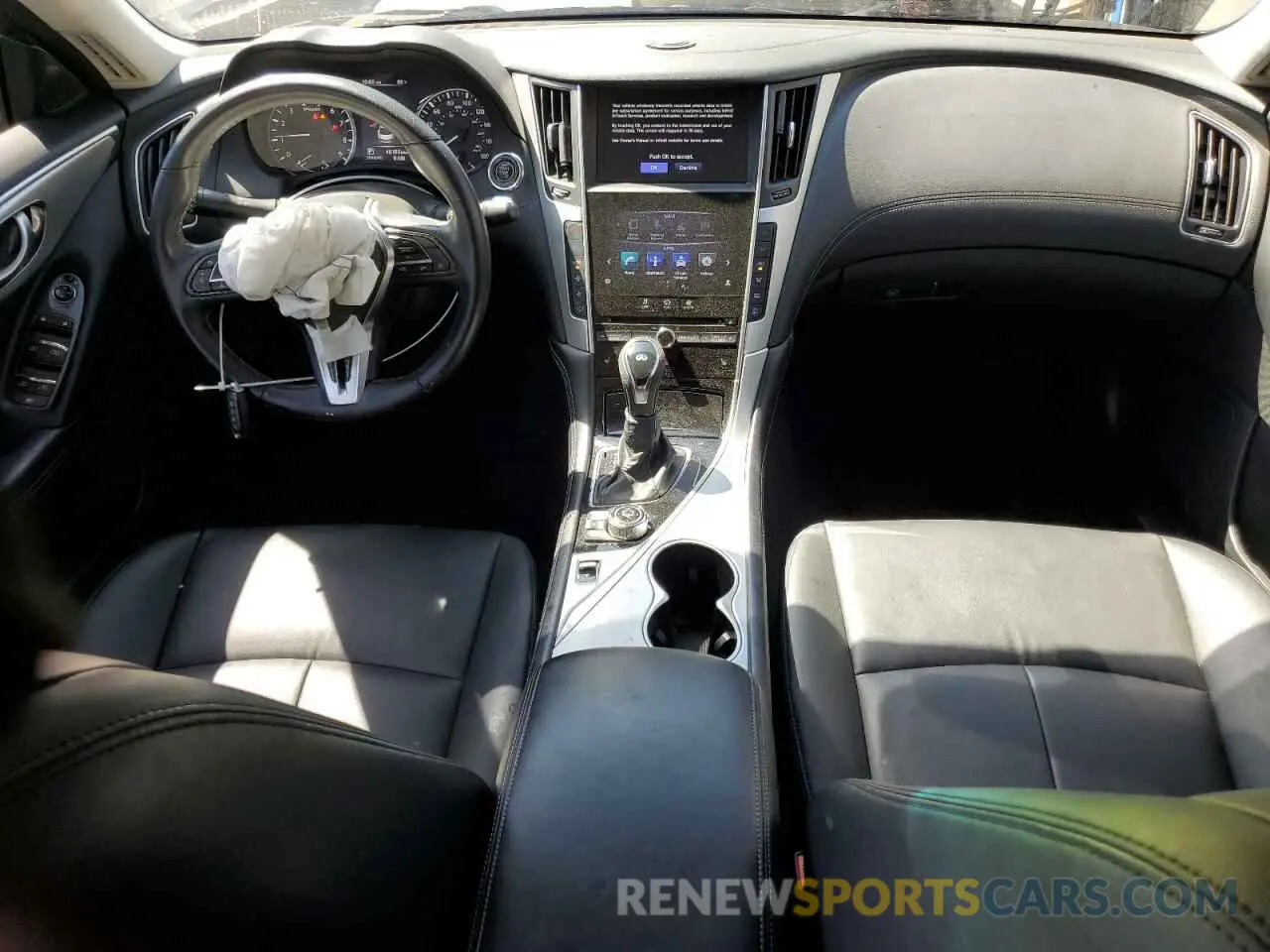 8 Фотография поврежденного автомобиля JN1EV7AP9KM541235 INFINITI Q50 2019