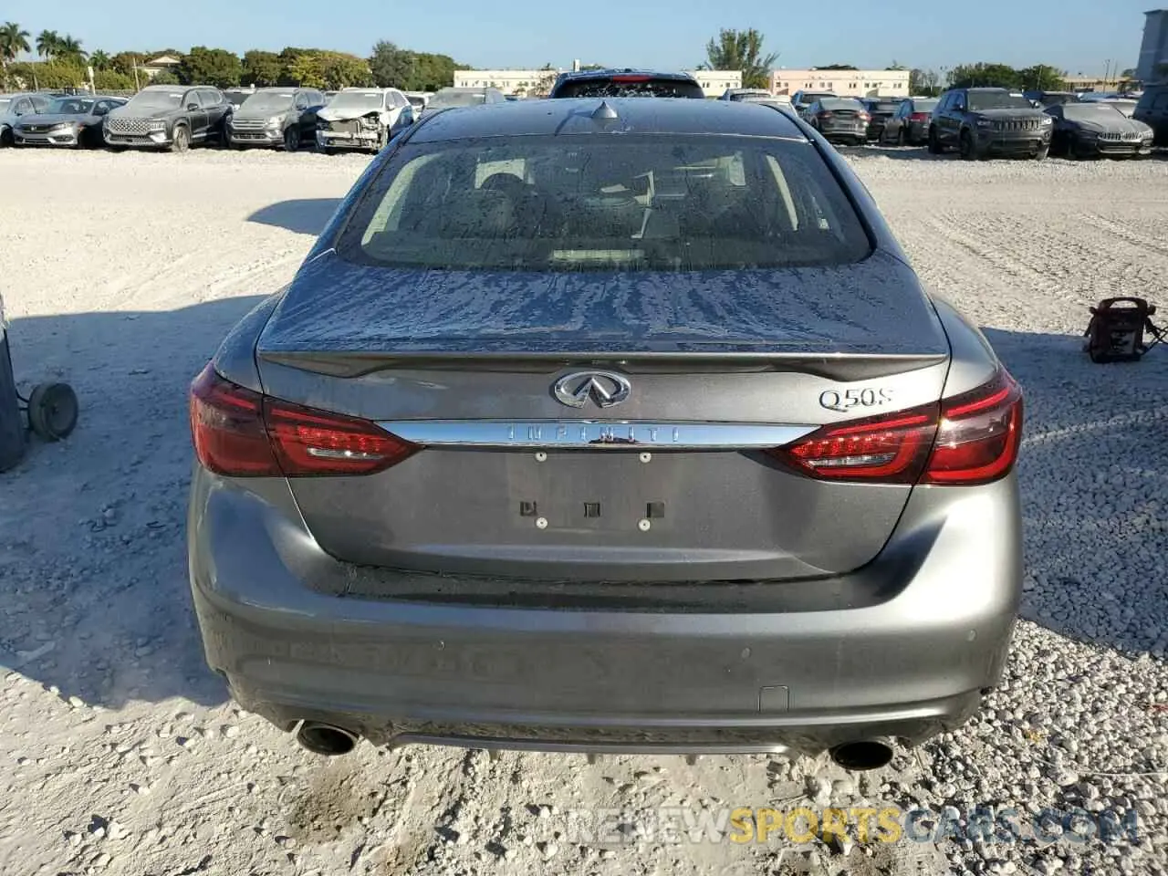 6 Фотография поврежденного автомобиля JN1EV7AP9KM541414 INFINITI Q50 2019