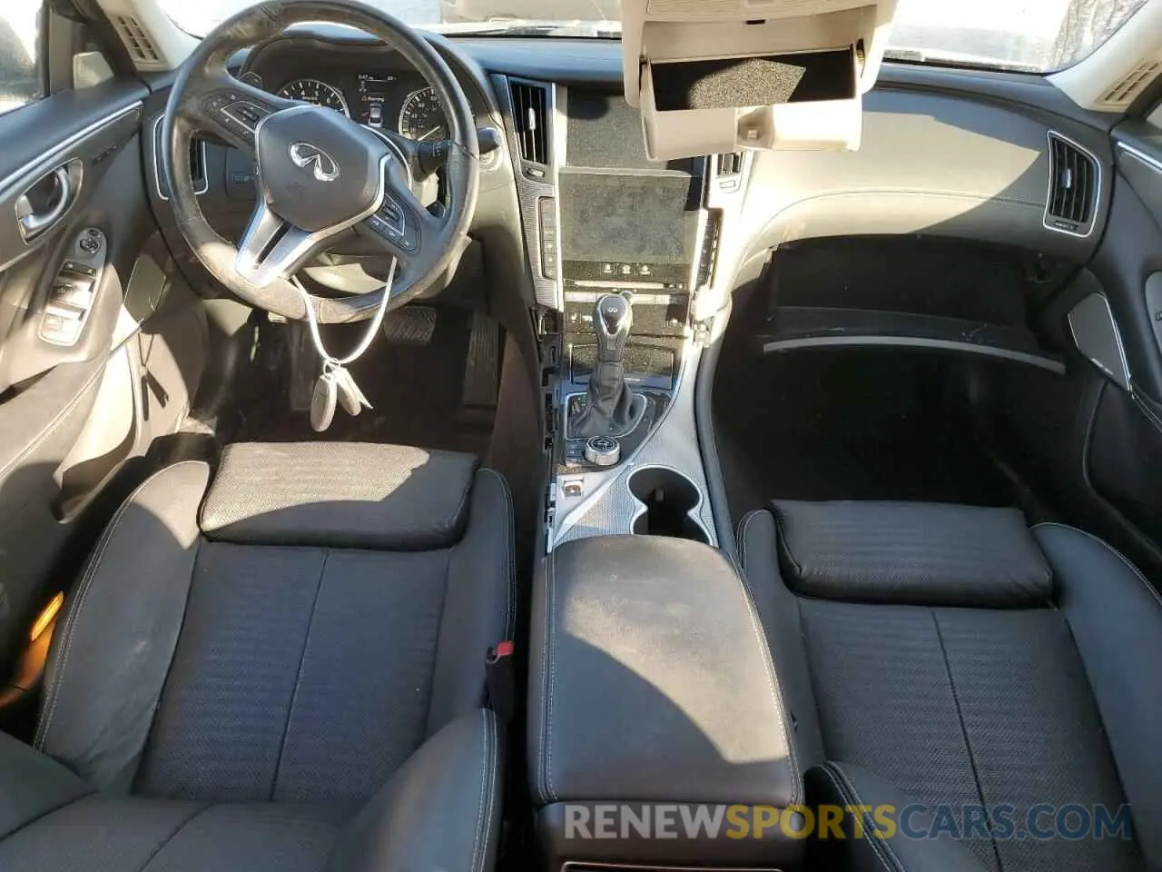8 Фотография поврежденного автомобиля JN1EV7AP9KM541414 INFINITI Q50 2019