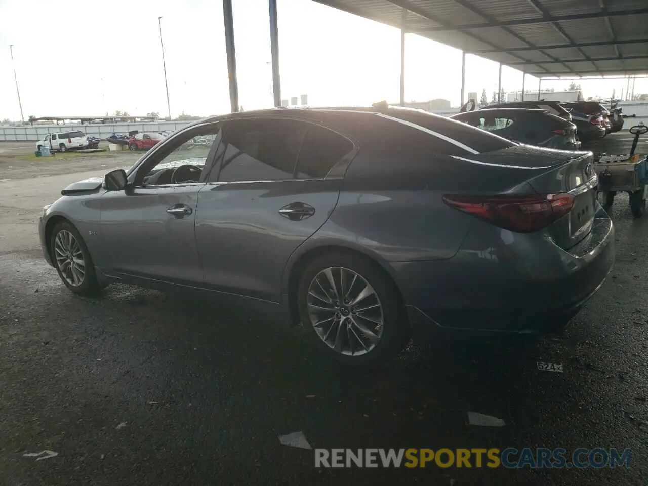 2 Фотография поврежденного автомобиля JN1EV7AP9KM542272 INFINITI Q50 2019