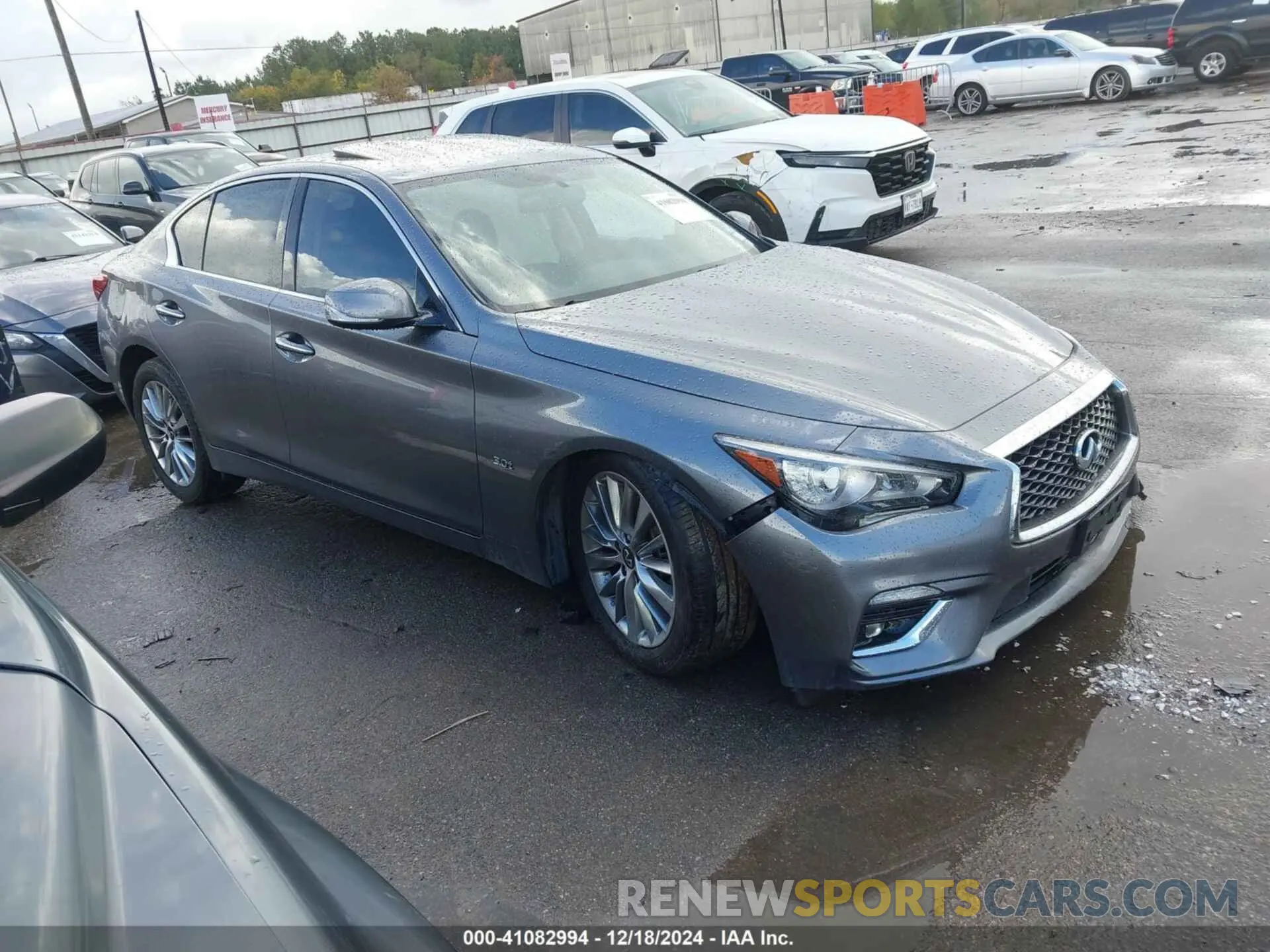 1 Фотография поврежденного автомобиля JN1EV7AP9KM542577 INFINITI Q50 2019