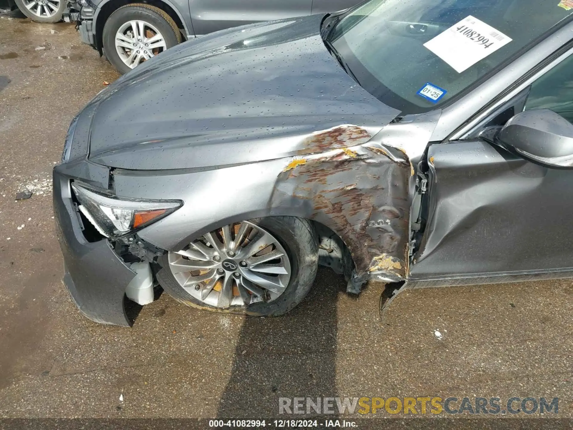 6 Фотография поврежденного автомобиля JN1EV7AP9KM542577 INFINITI Q50 2019