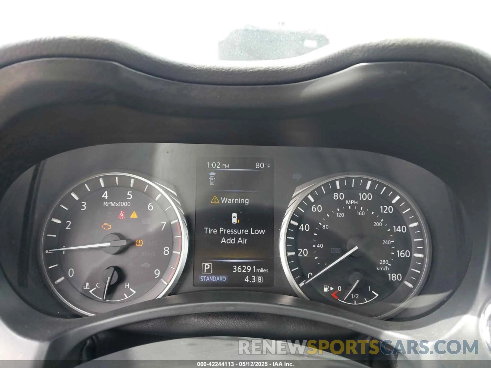 7 Photograph of a damaged car JN1EV7AP9KM543079 INFINITI Q50 2019