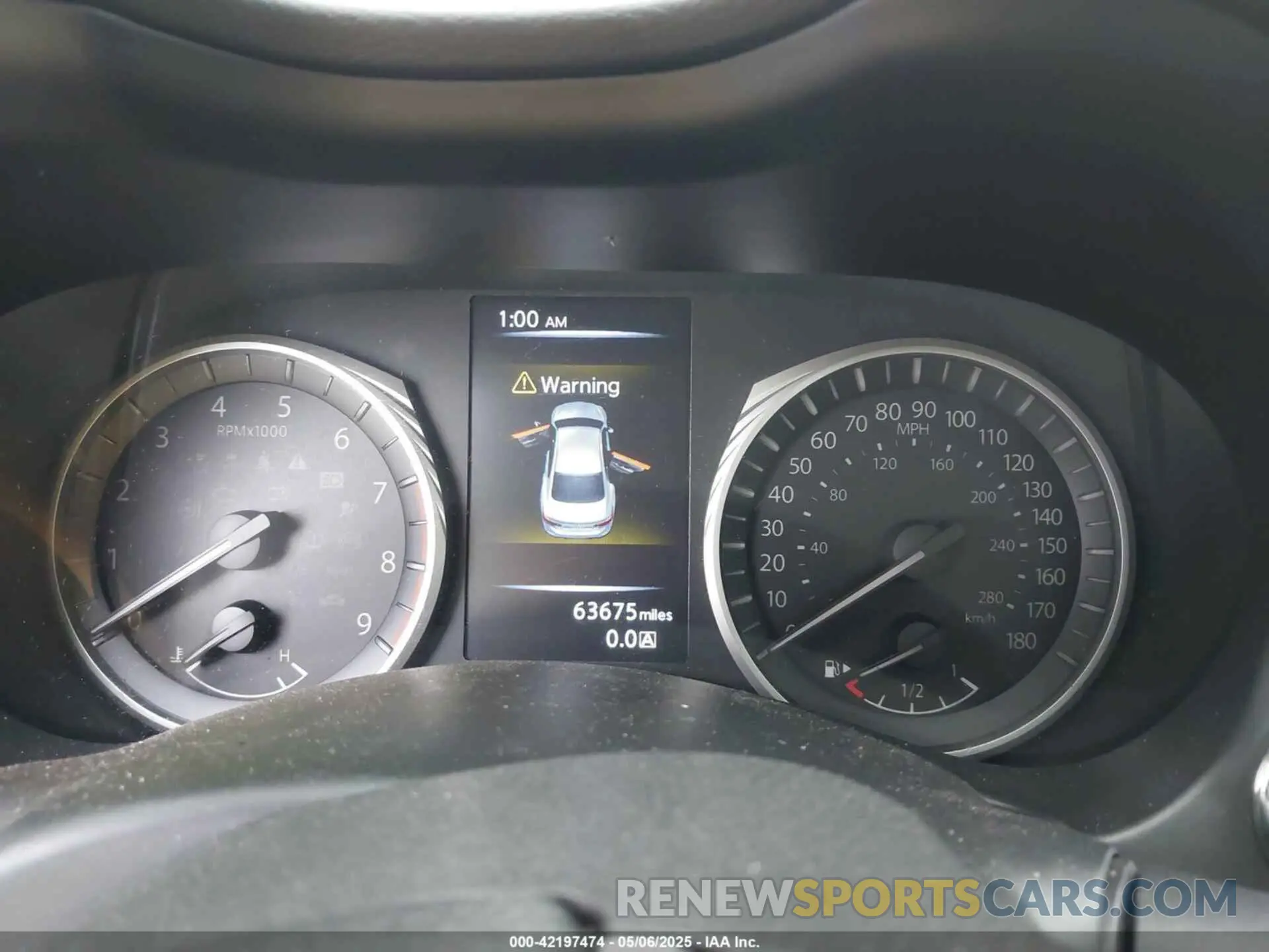 7 Photograph of a damaged car JN1EV7APXKM510219 INFINITI Q50 2019