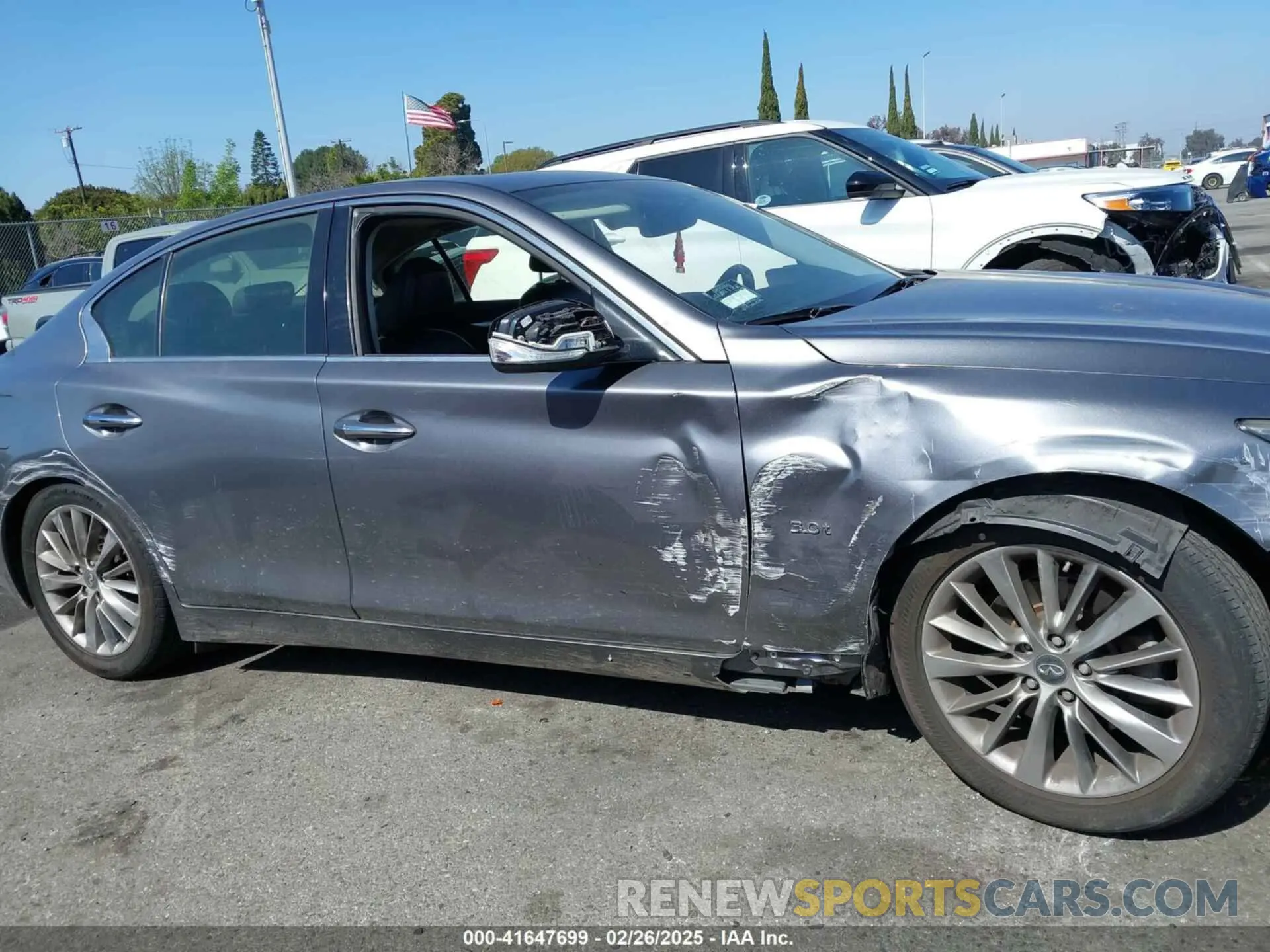 12 Фотография поврежденного автомобиля JN1EV7APXKM511385 INFINITI Q50 2019