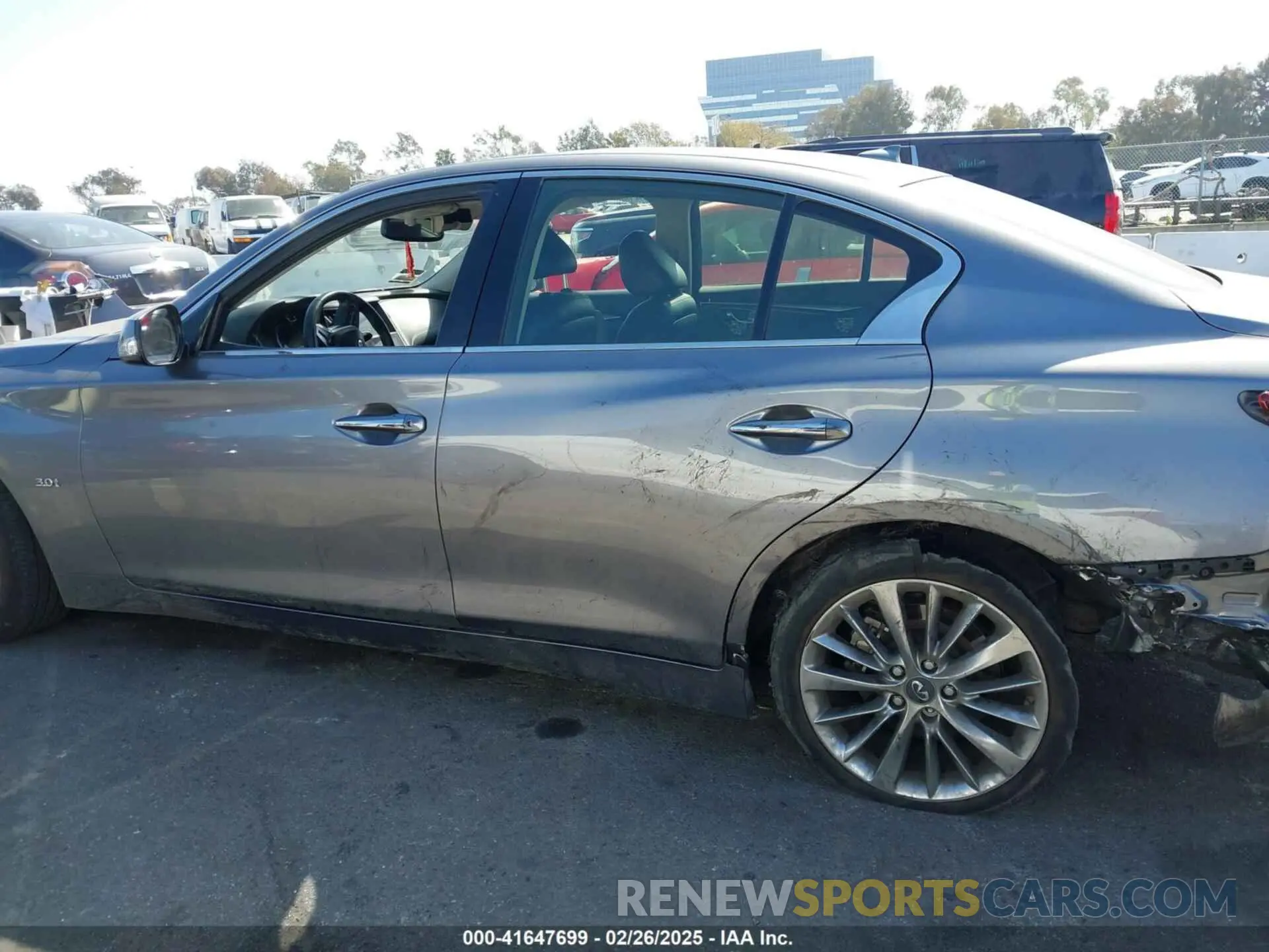 13 Фотография поврежденного автомобиля JN1EV7APXKM511385 INFINITI Q50 2019