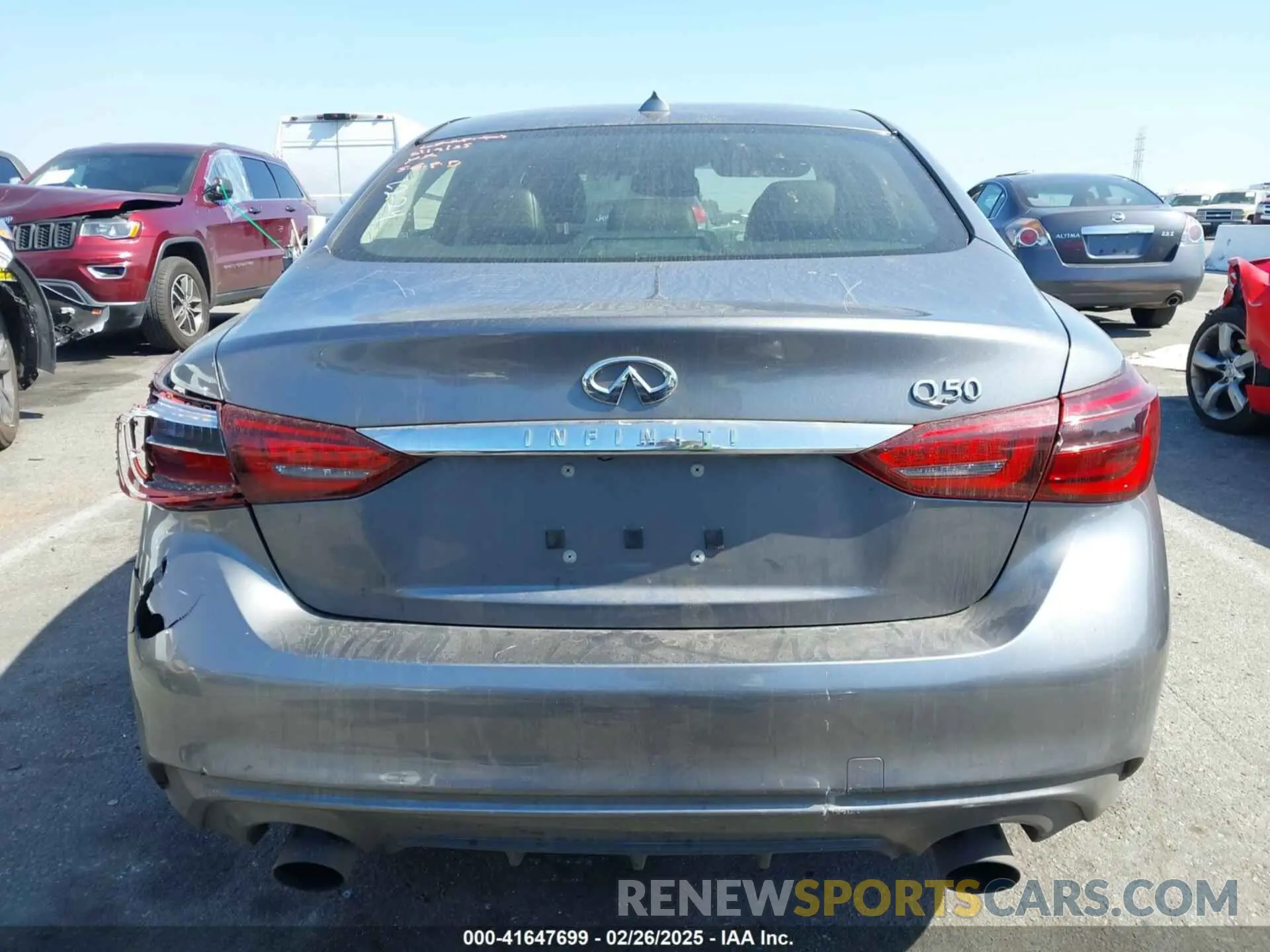 15 Фотография поврежденного автомобиля JN1EV7APXKM511385 INFINITI Q50 2019