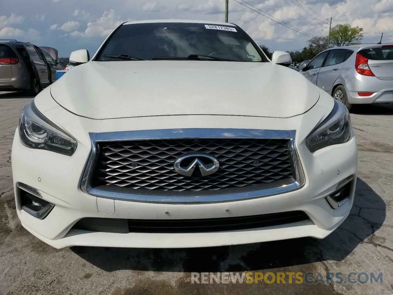 5 Фотография поврежденного автомобиля JN1EV7AR0KM552352 INFINITI Q50 2019