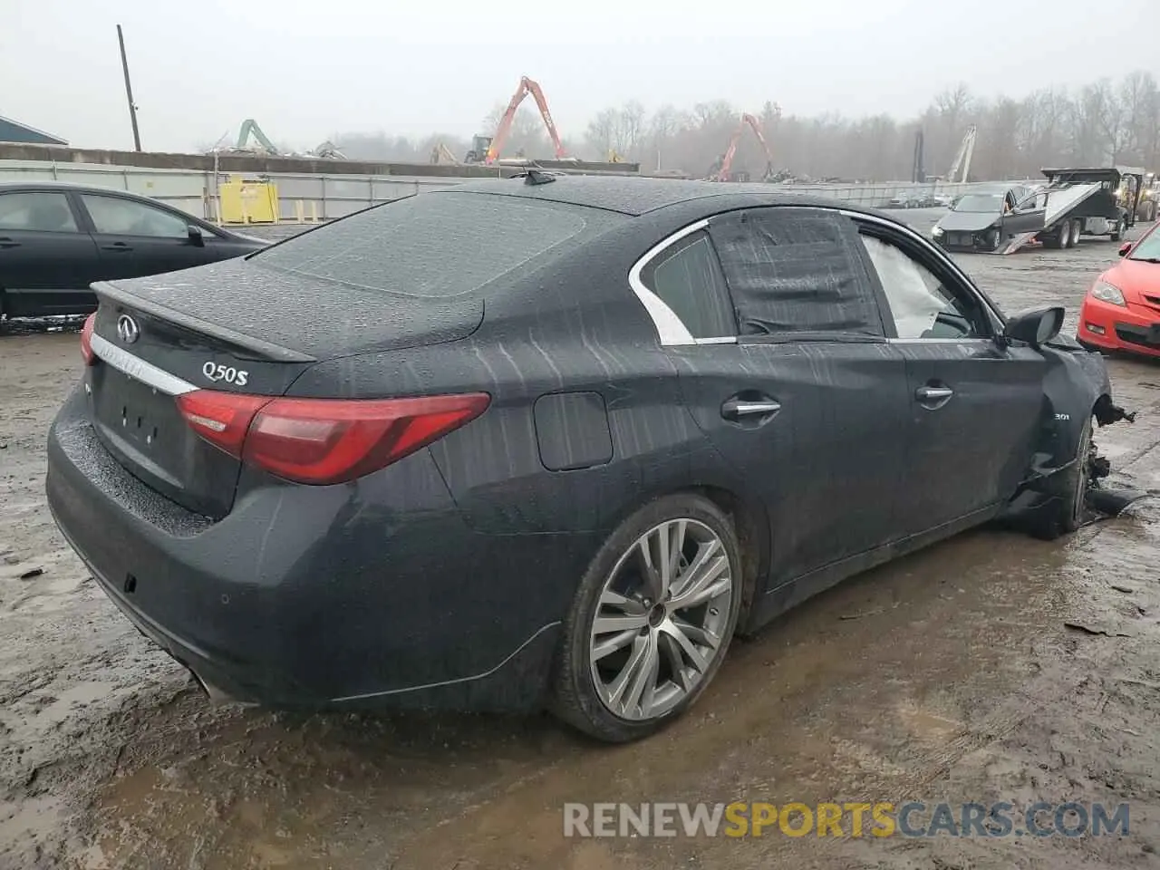 3 Photograph of a damaged car JN1EV7AR1KM550433 INFINITI Q50 2019