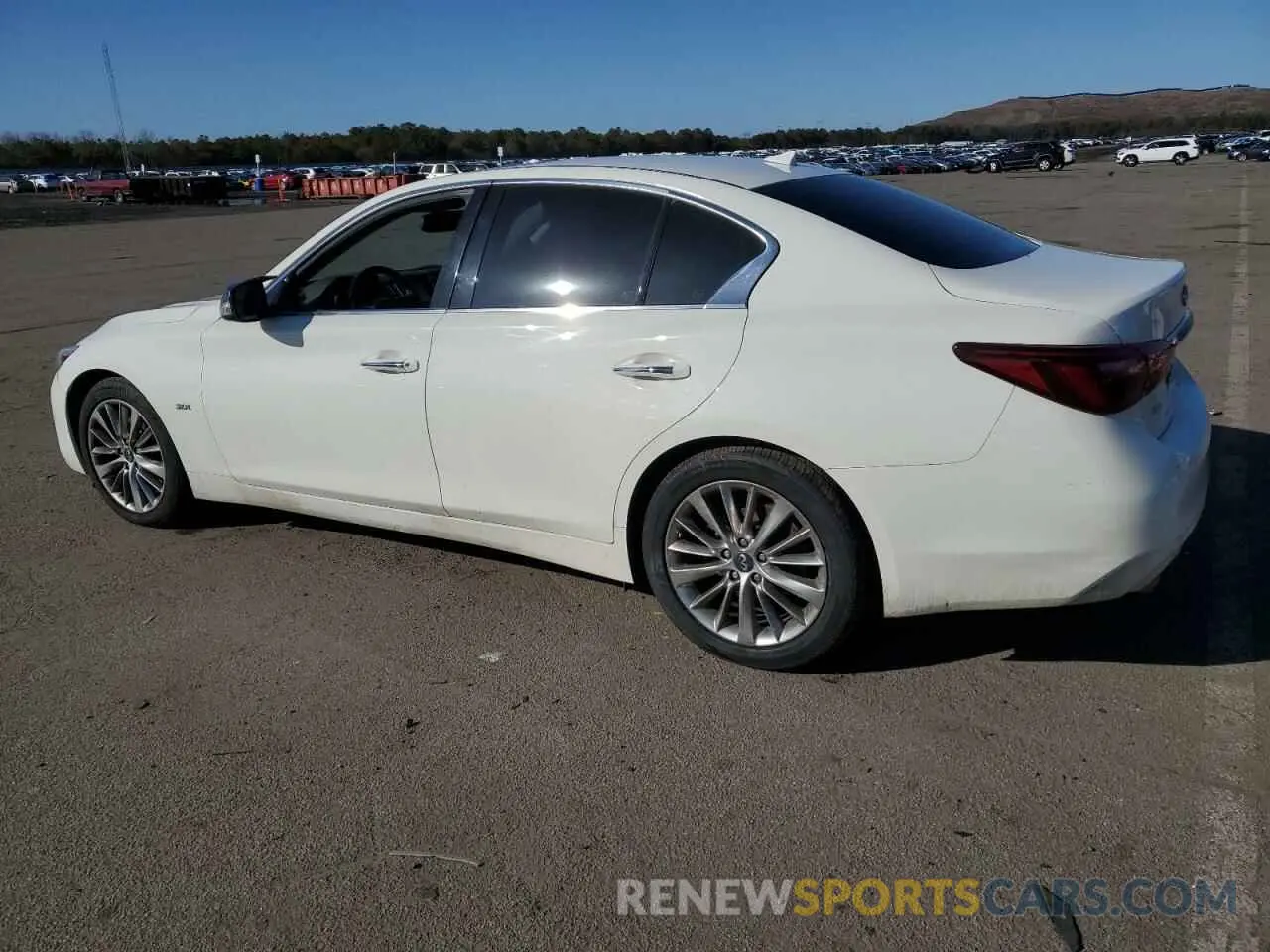 2 Photograph of a damaged car JN1EV7AR1KM554353 INFINITI Q50 2019