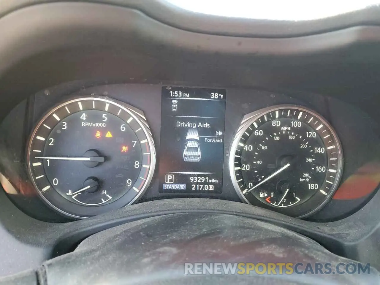 9 Photograph of a damaged car JN1EV7AR1KM554353 INFINITI Q50 2019
