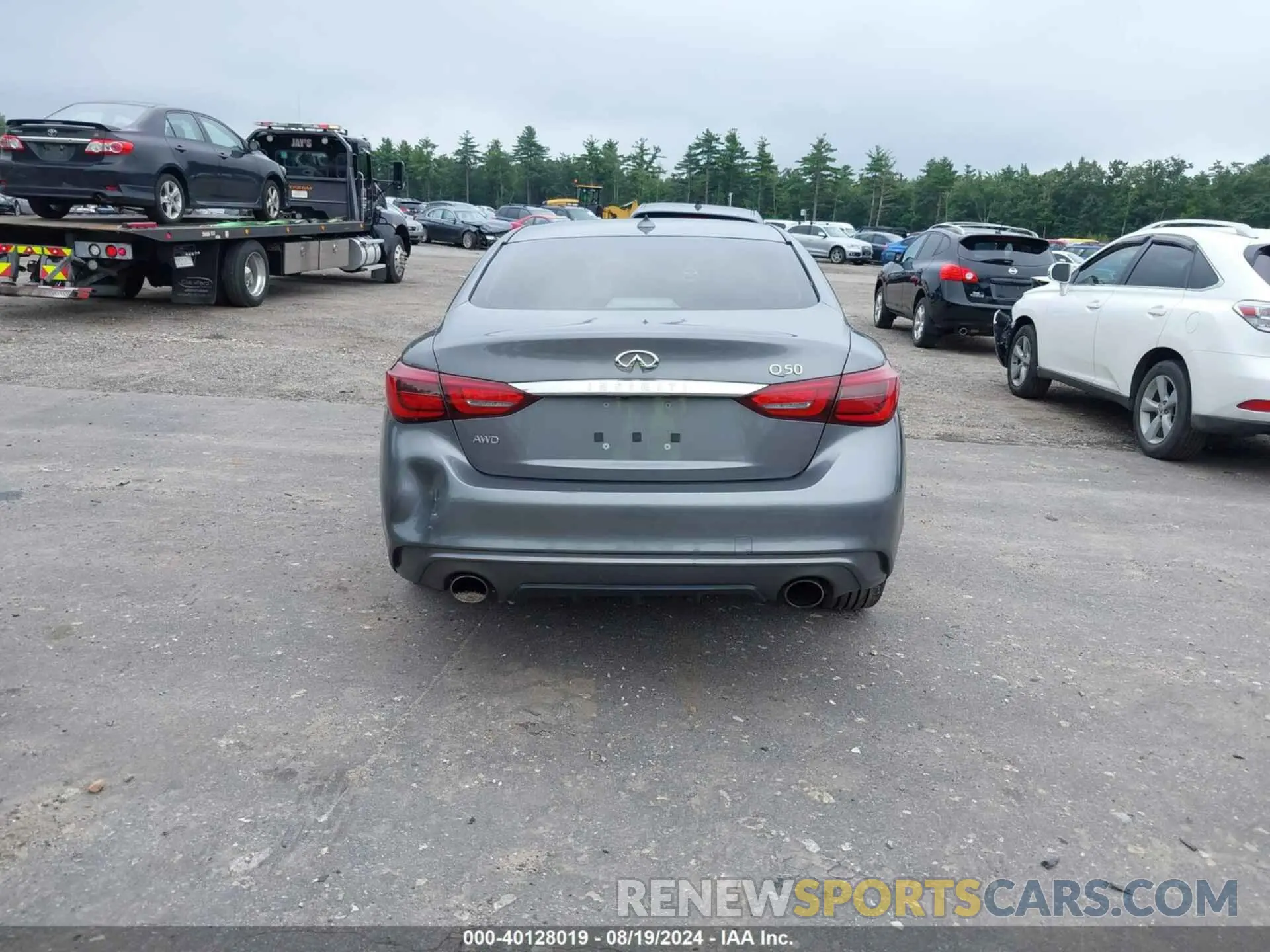 17 Фотография поврежденного автомобиля JN1EV7AR1KM559553 INFINITI Q50 2019