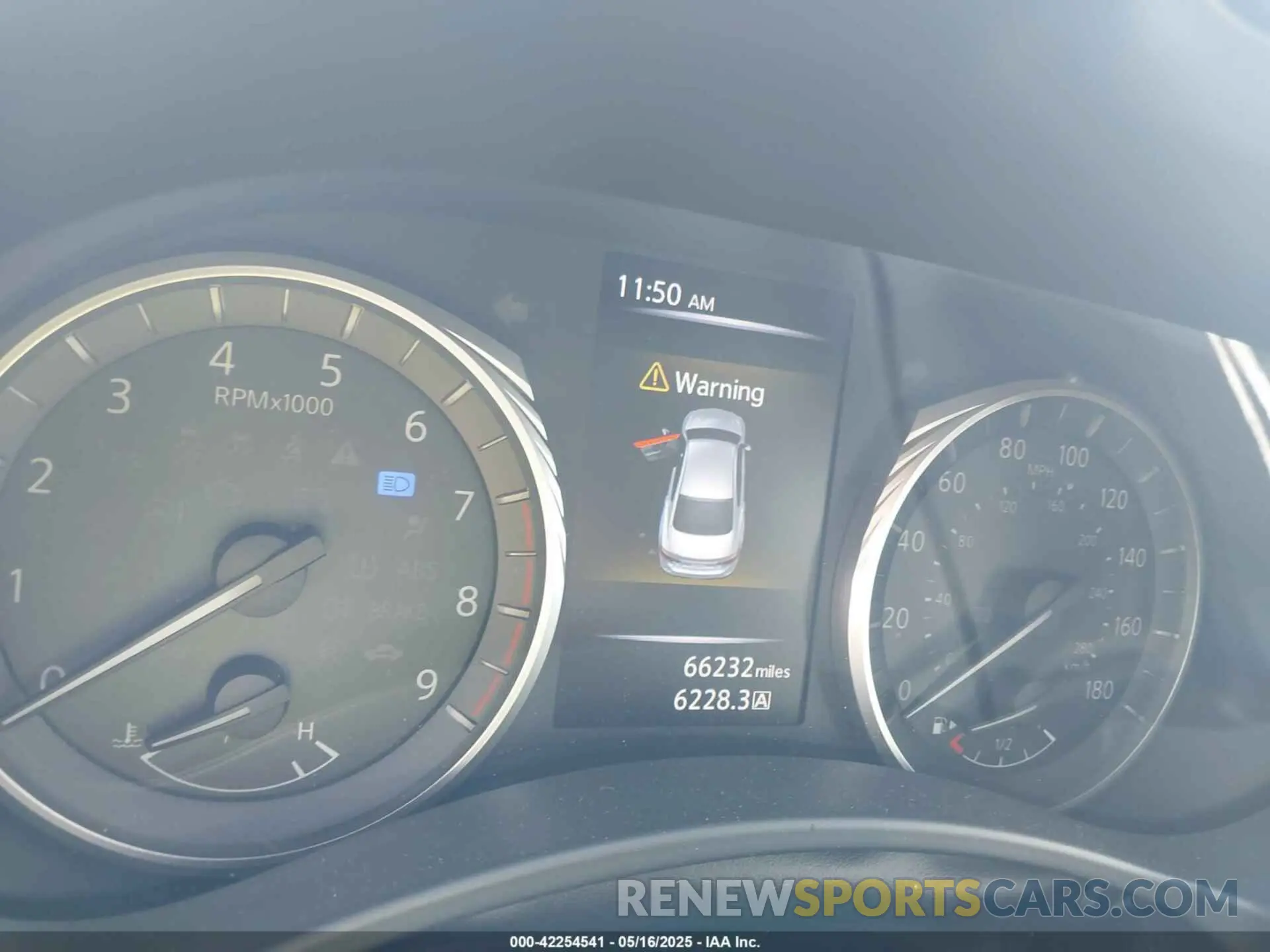 7 Photograph of a damaged car JN1EV7AR1KM591998 INFINITI Q50 2019