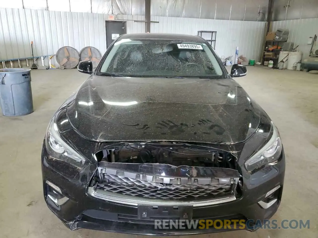 5 Фотография поврежденного автомобиля JN1EV7AR2KM555382 INFINITI Q50 2019