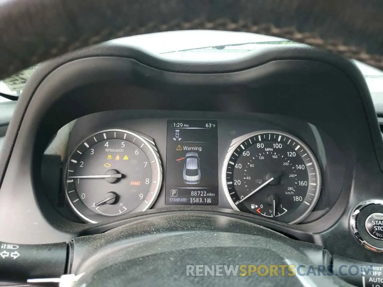9 Photograph of a damaged car JN1EV7AR3KM551986 INFINITI Q50 2019