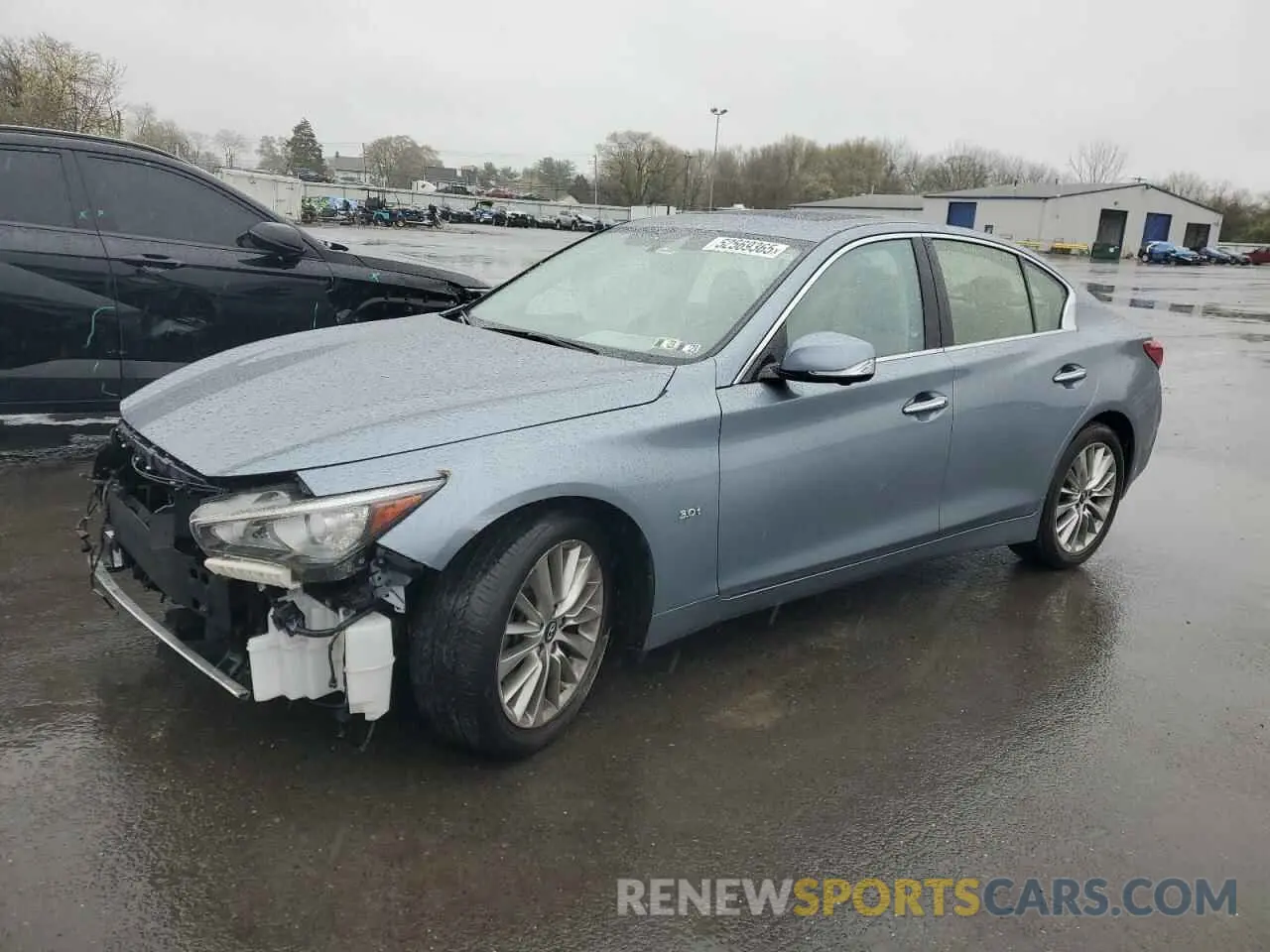1 Фотография поврежденного автомобиля JN1EV7AR3KM555049 INFINITI Q50 2019